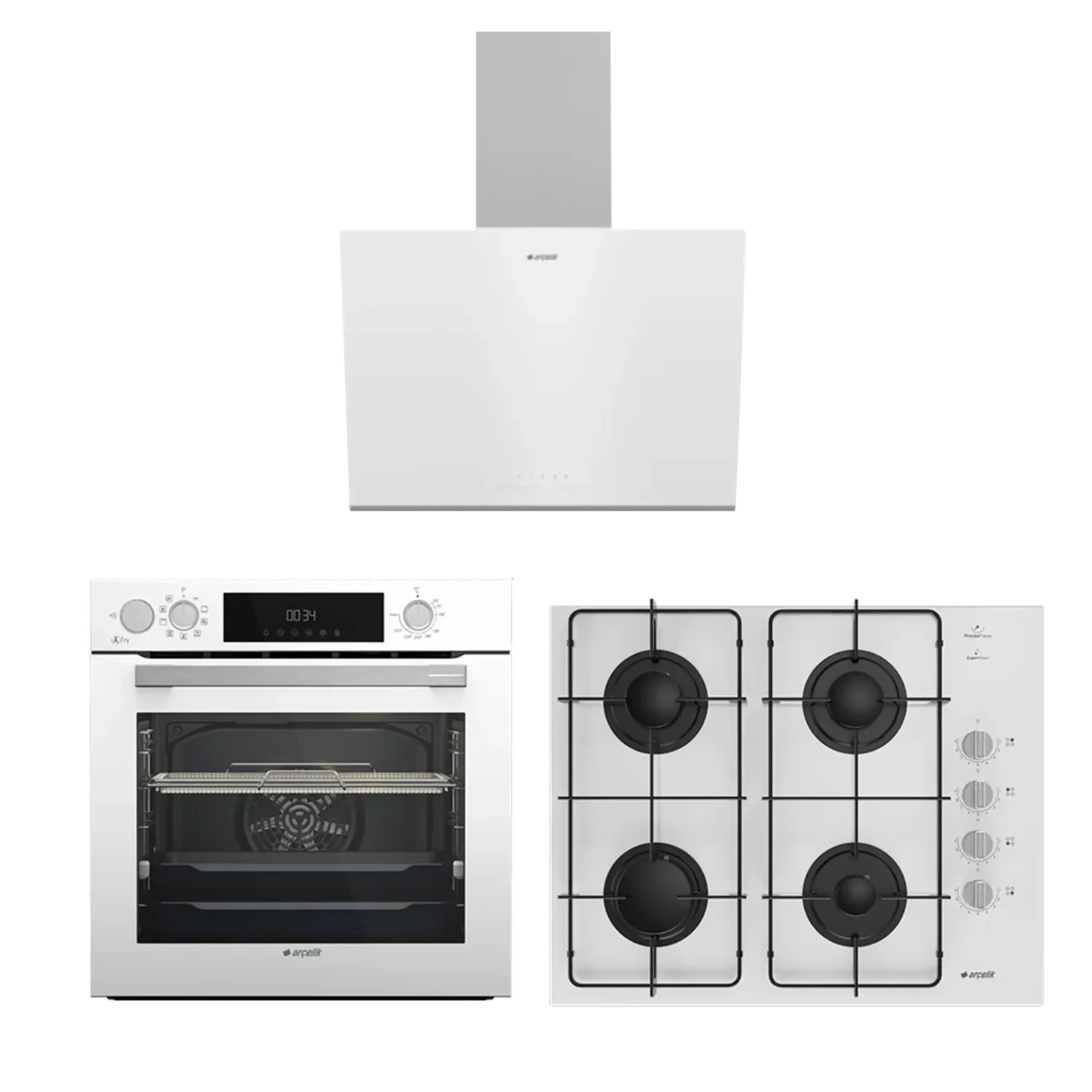 Arçelik Beyaz Gurme Ankastre Set