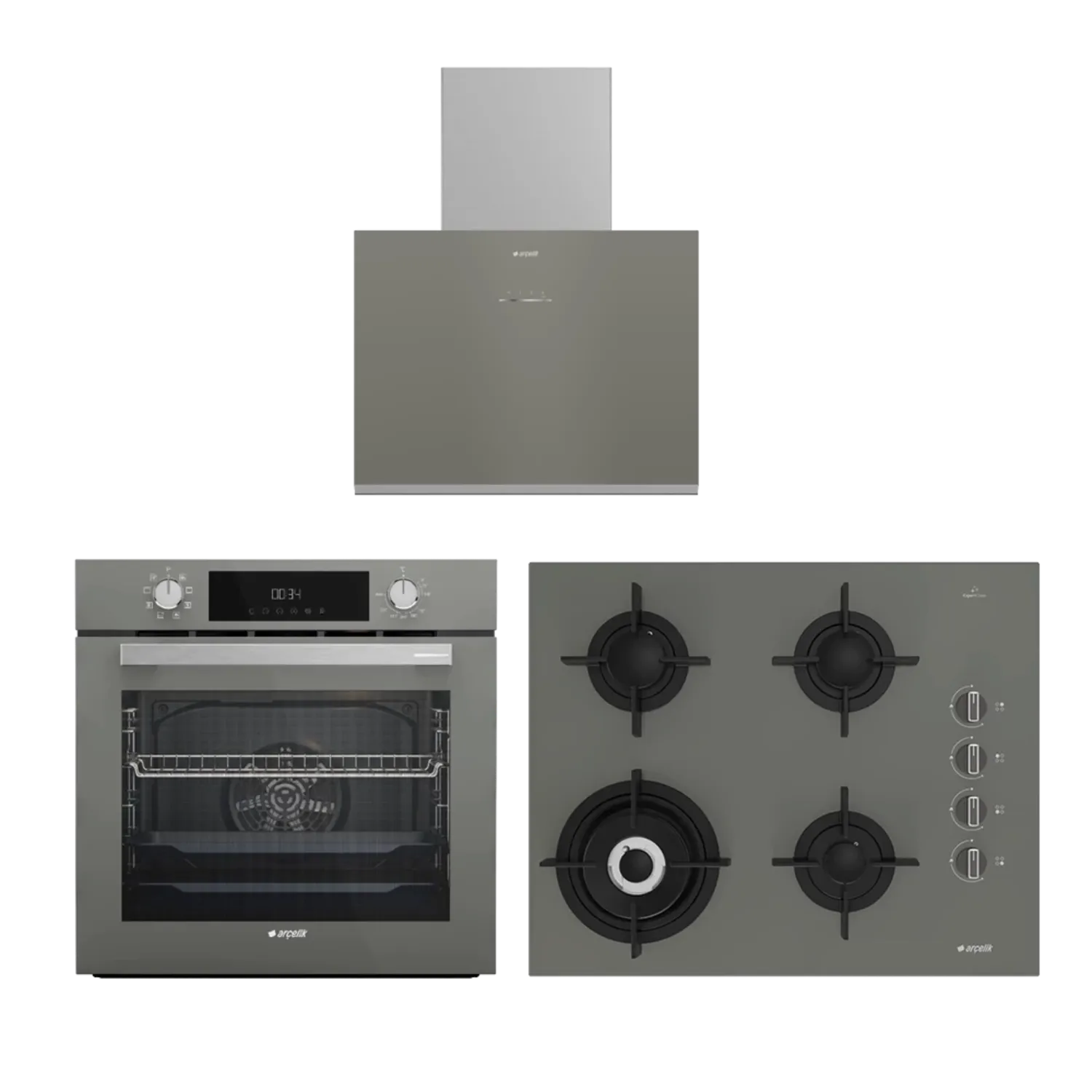 Arçelik Easy Clean Ankastre Set