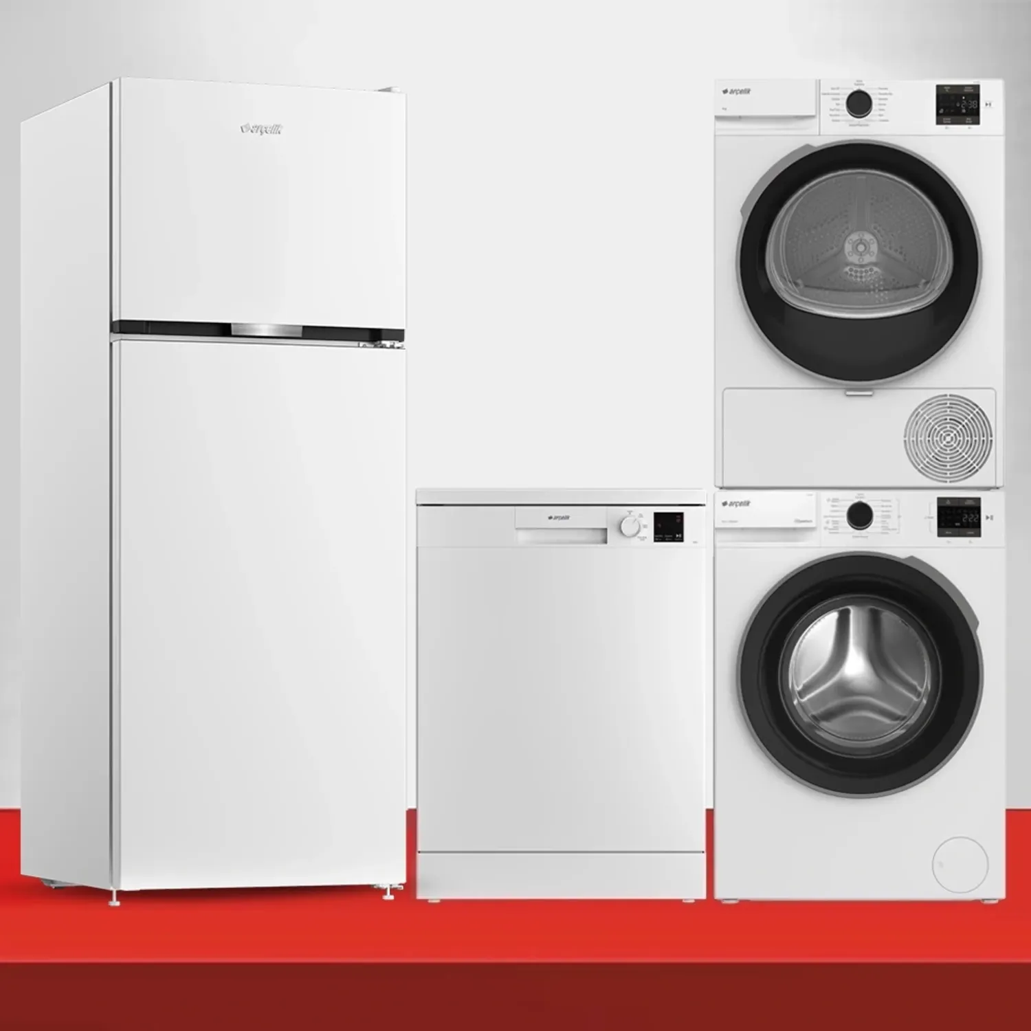 Arçelik Eko Beyaz Kurutmalı Paket