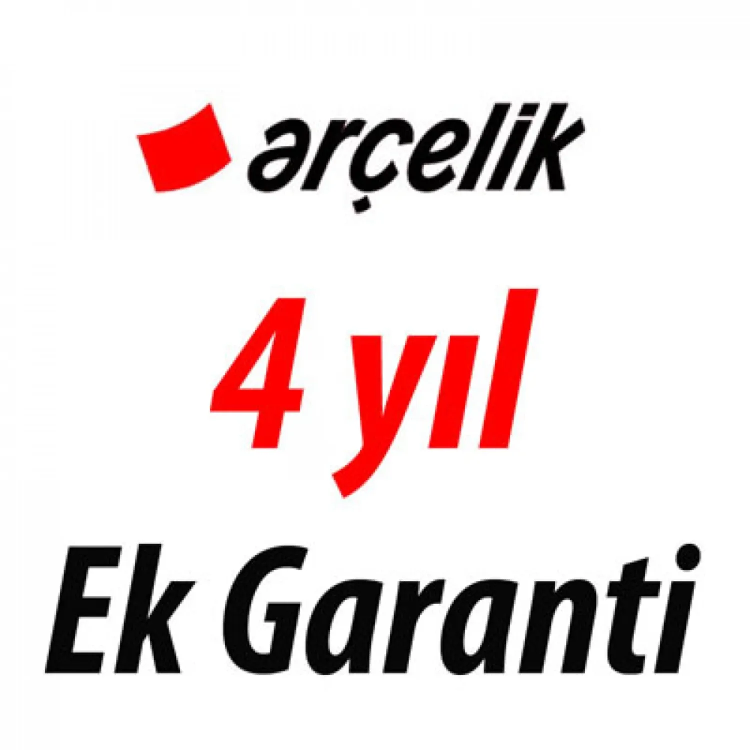 Arçelik Fırın +4 Yıl Garanti Belgesi