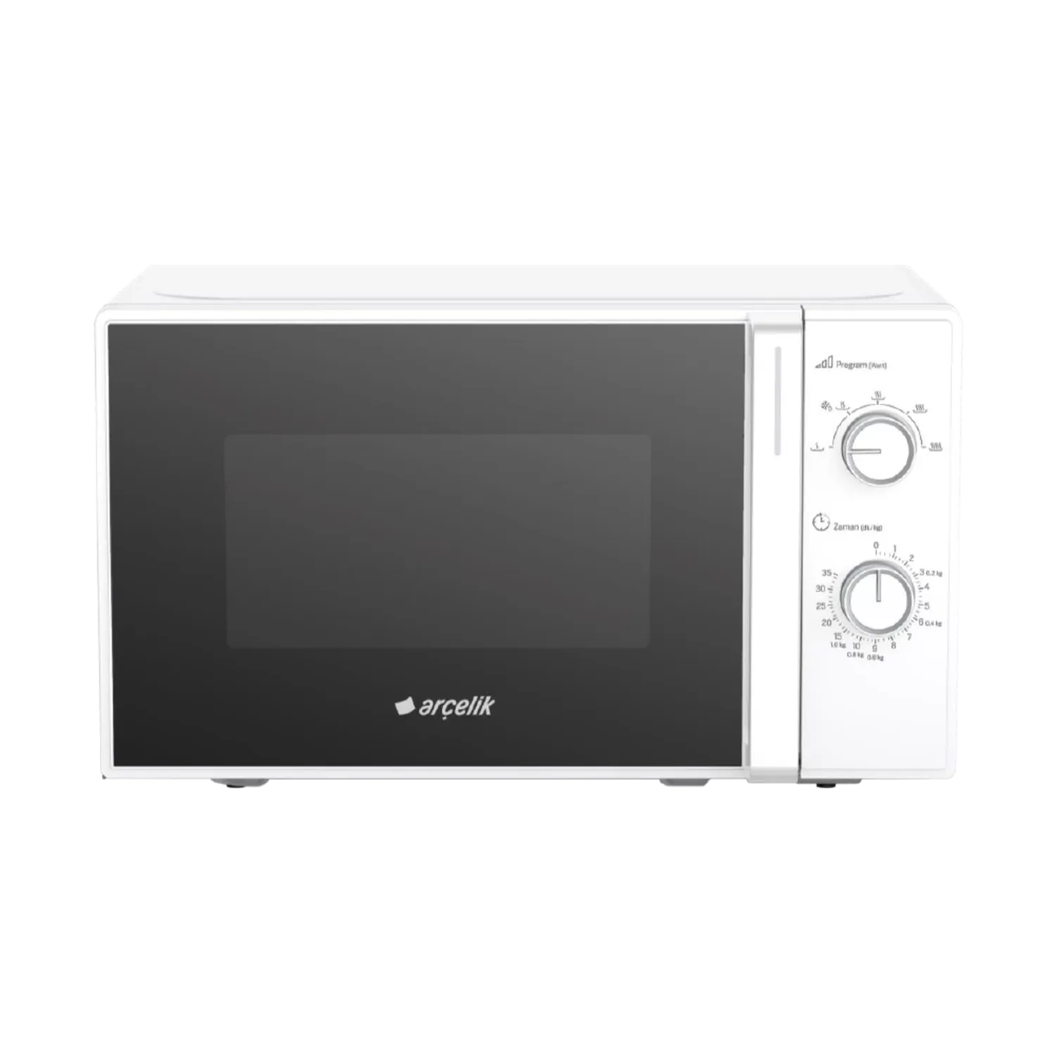 Arçelik MD 201 B Beyaz Mikrodalga Fırın
