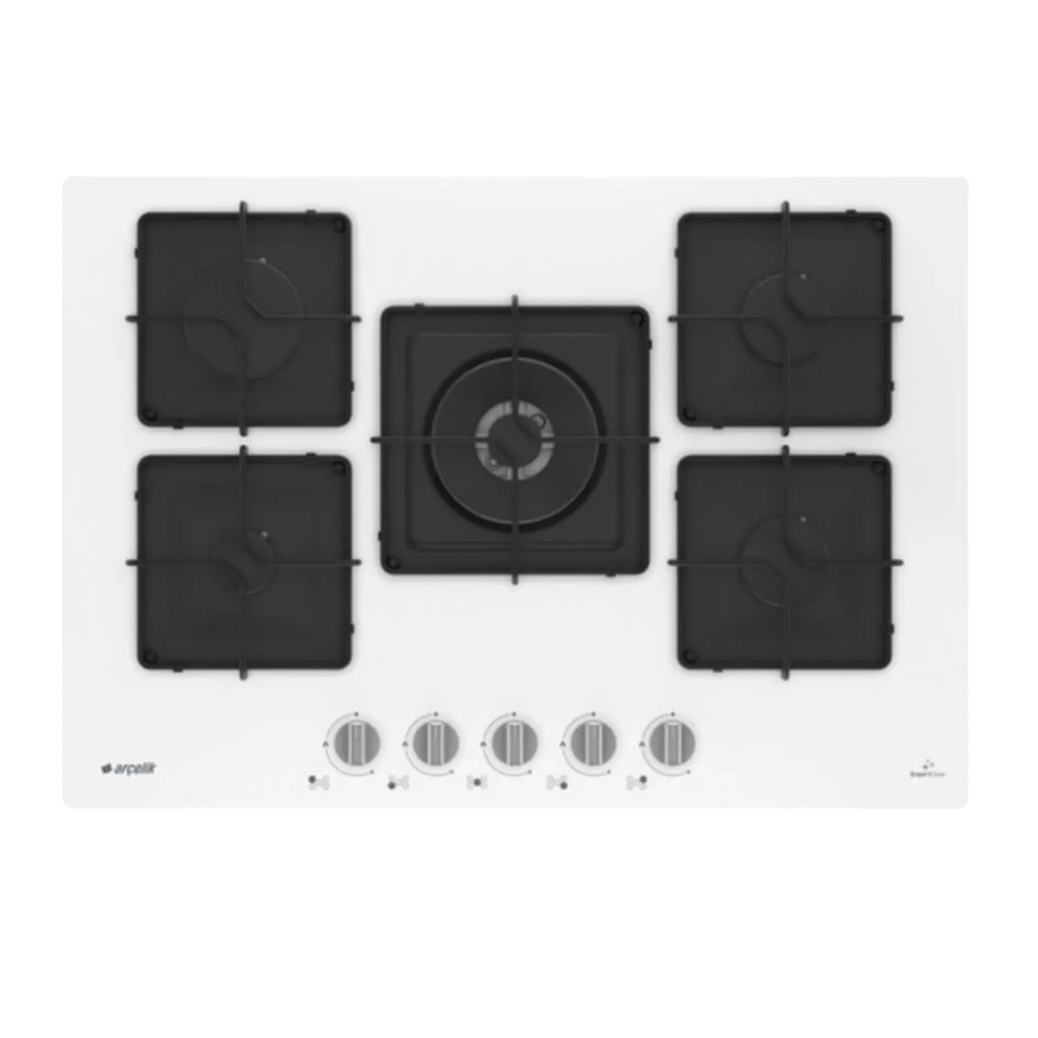 Arçelik OCD K 752 EWB Gazlı Cam Tablalı Ocak