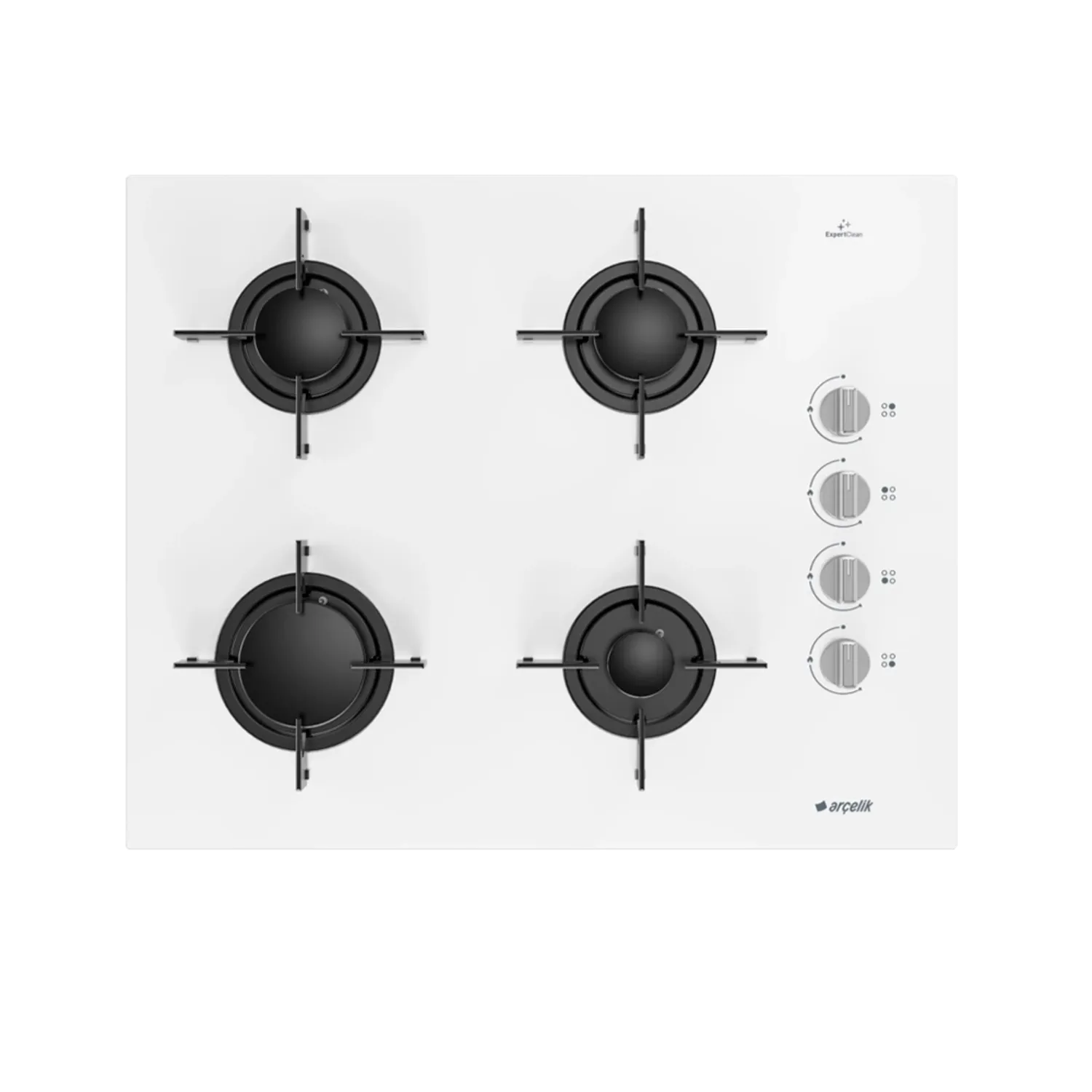 Arçelik OCL T 651 EB Beyaz Cam Ankastre Ocak