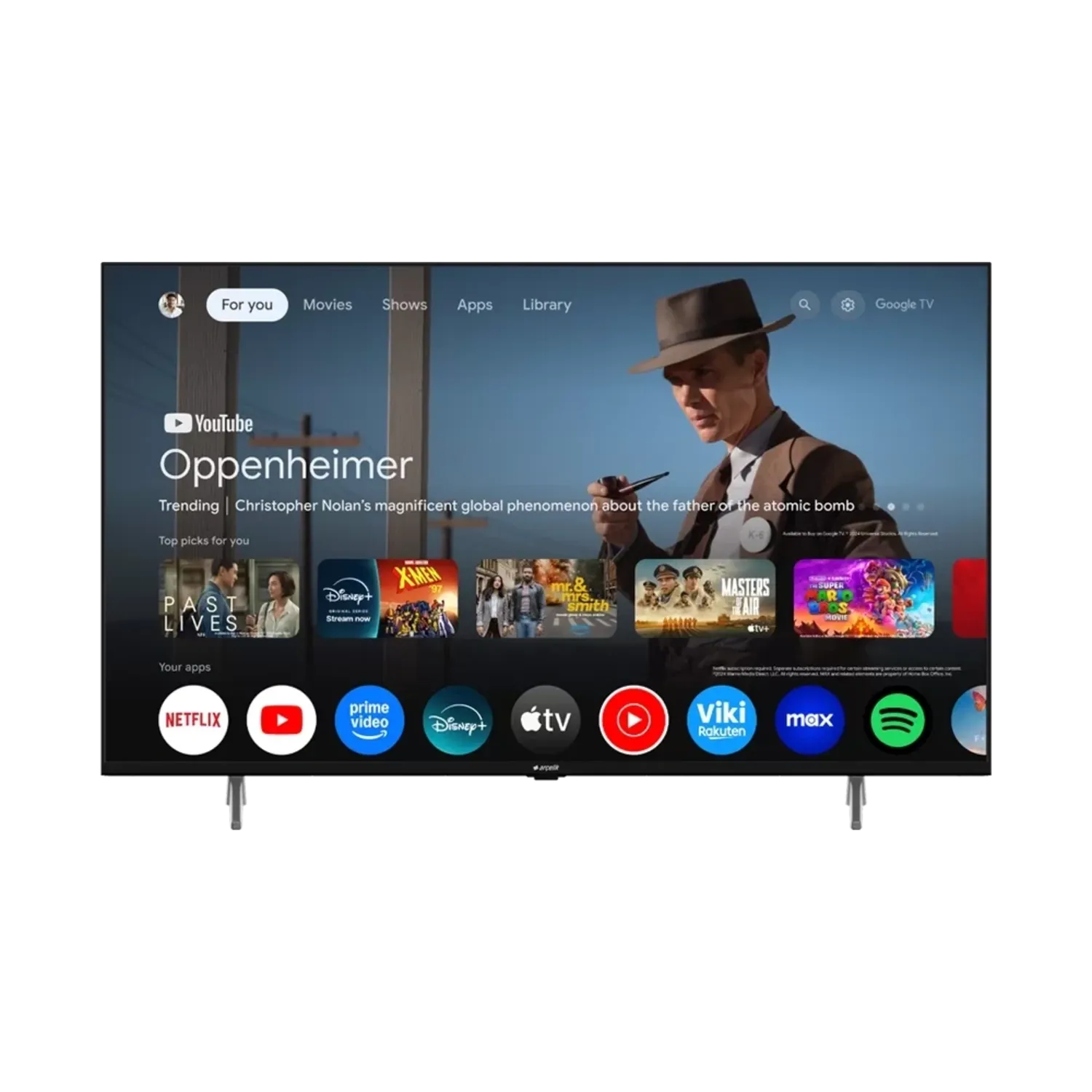 Arçelik A50 E 795 B/50'' 127 cm Google Televizyon