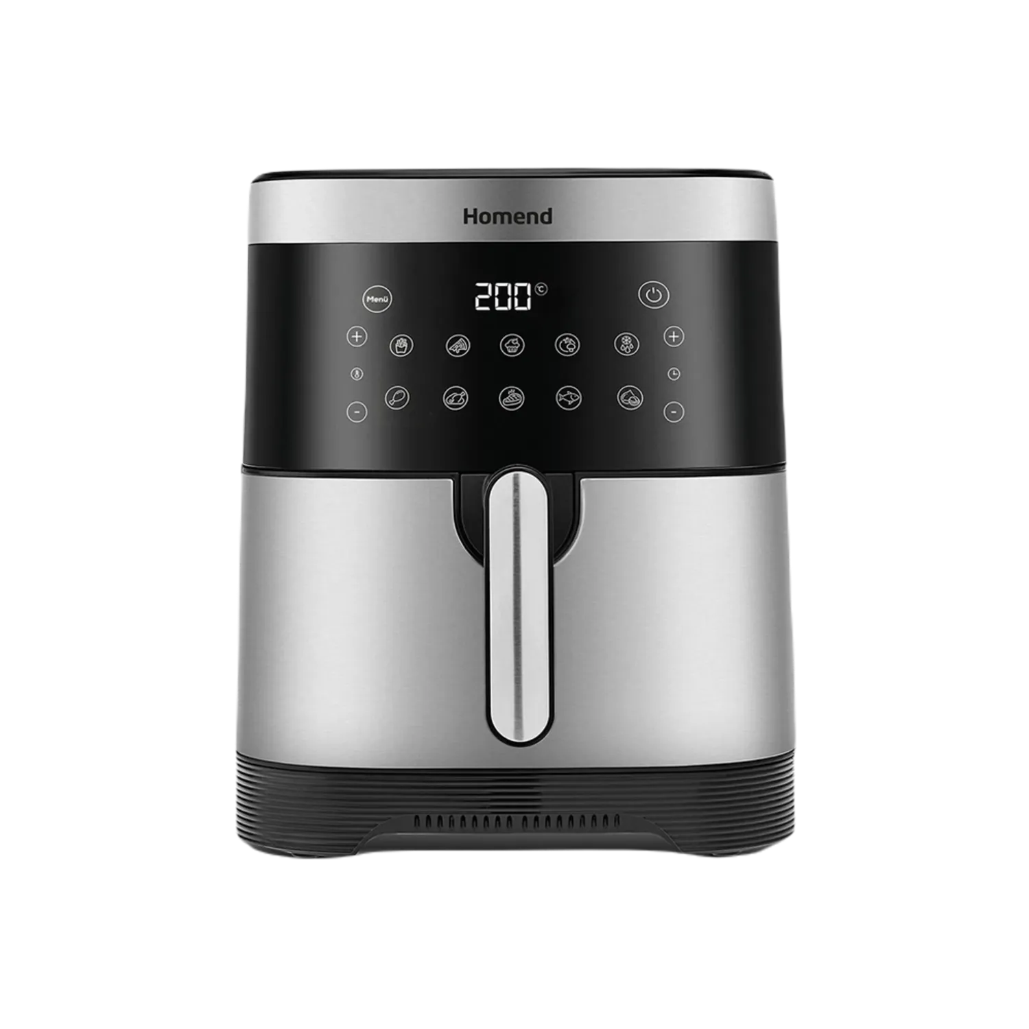Homend Airfryday Inox 2512H XXXL Dokunmatik Ekran 10 Programlı Airfryer