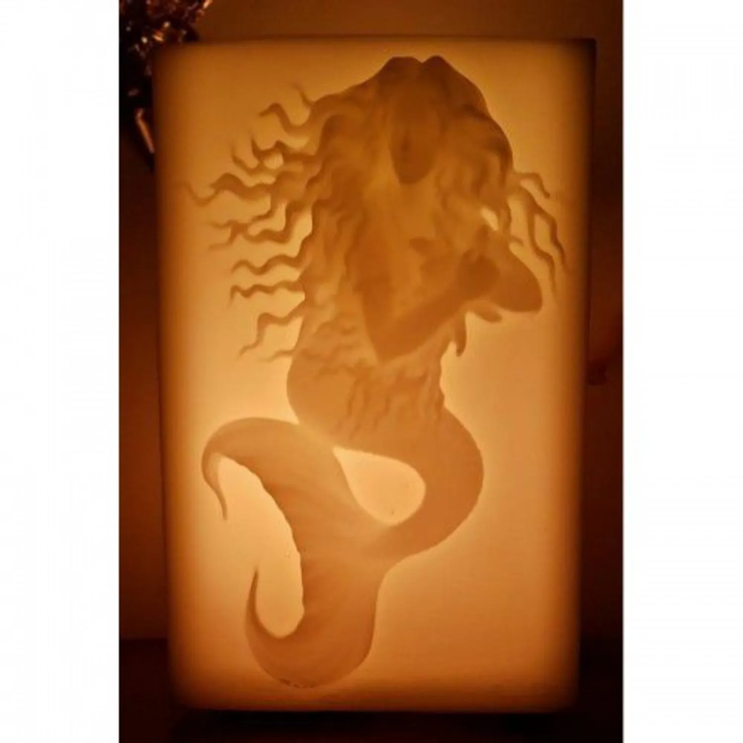 DENİZ KIZI İÇİ BOŞ MUM 17.5 cm x 19 cm x 30 cm - A1066