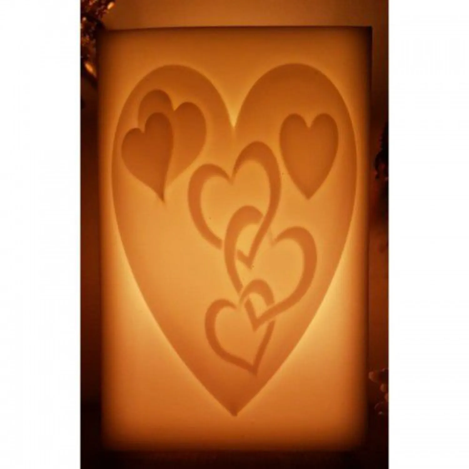 KALP İÇİ BOŞ MUM 17.5 cm x 19 cm x 30 cm - A1072