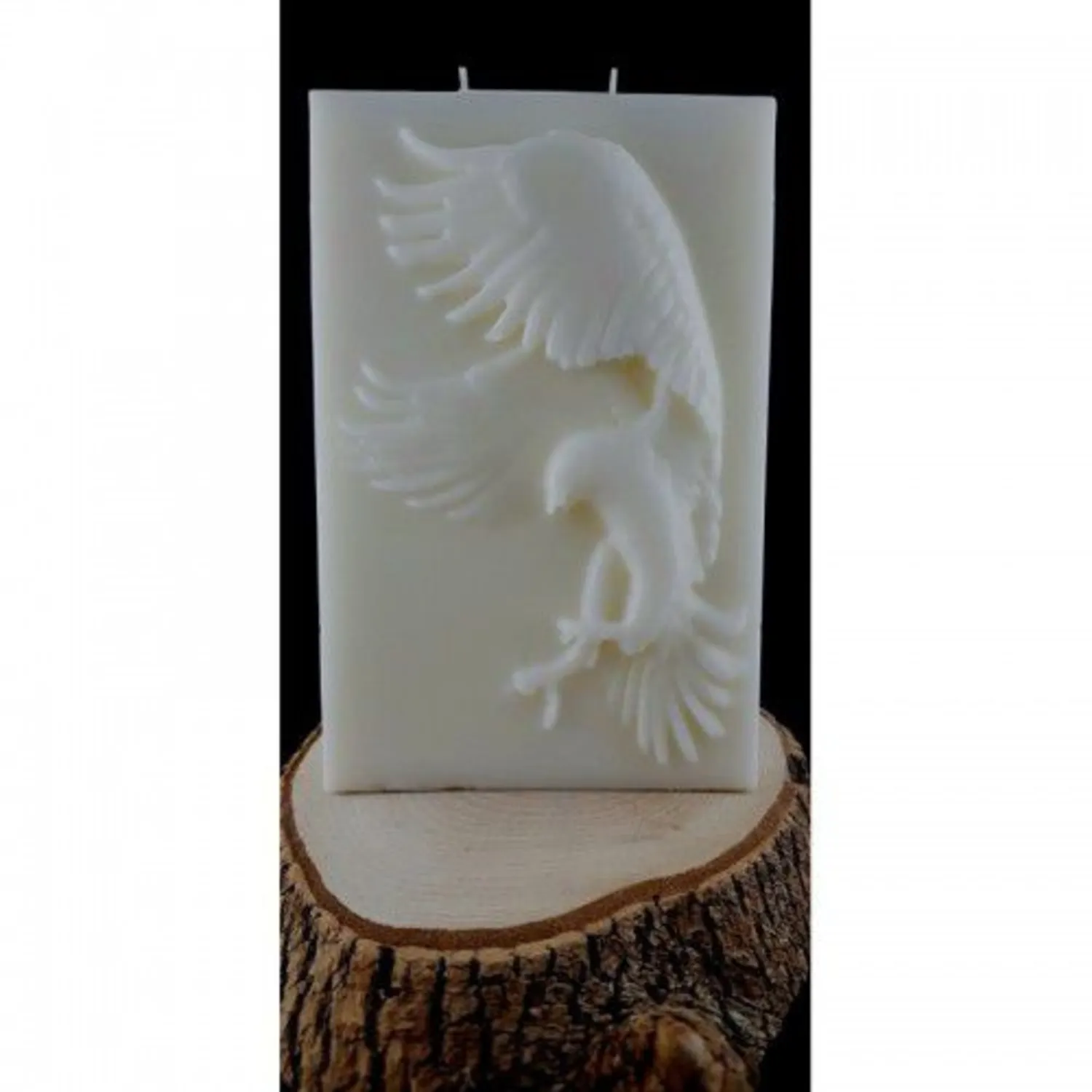 KARTAL DESENLİ MUM 8 cm x 14 cm x 22 cm - A1038