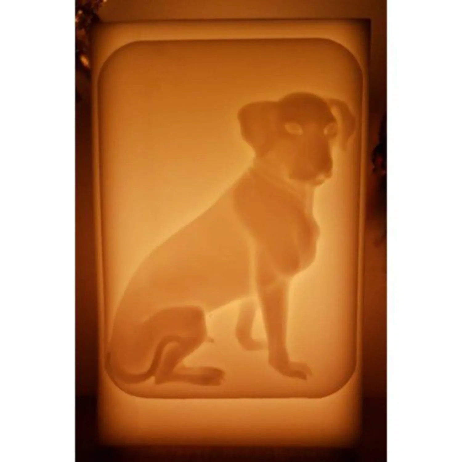 KÖPEK FİGÜRLÜ İÇİ BOŞ MUM 17.5 cm x 19 cm x 30 cm - A1075