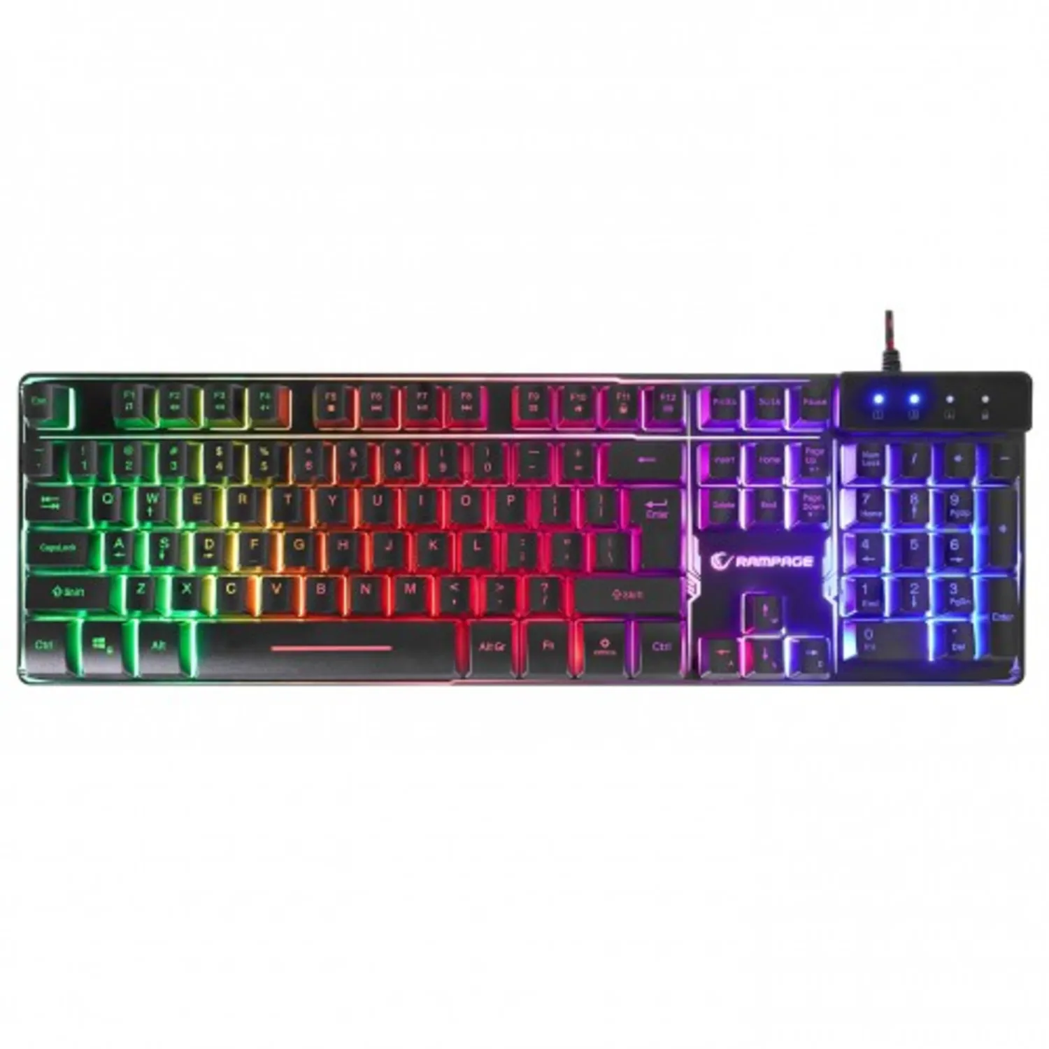 RAMPAGE TITAN K9 Q GAMİNG OYUNCU KLAVYESİ - TITANK9