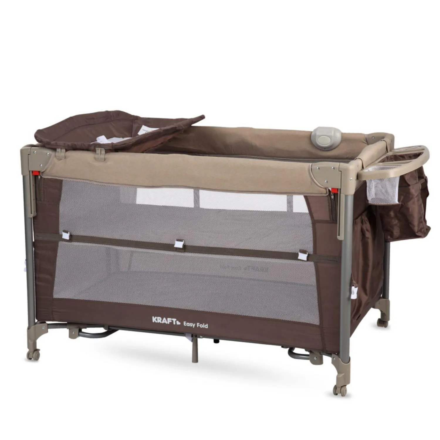 Easy Fold Anne Yanı Oyun Parkı 70x110 cm Bej