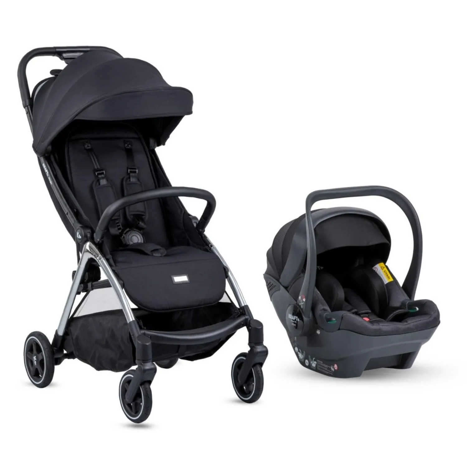 Magic Travel Sistem Bebek Arabası Siyah Silver