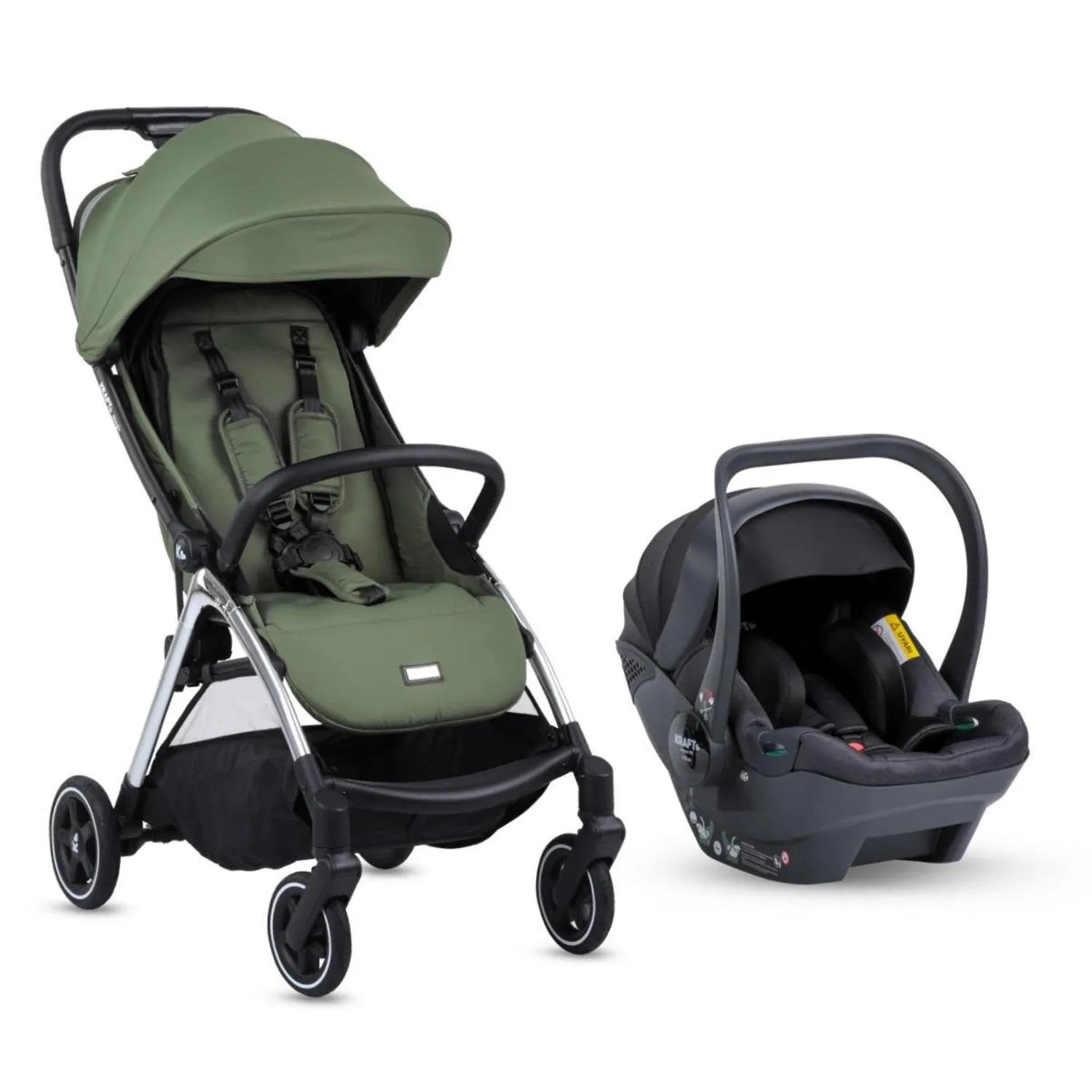 Magic Travel Sistem Bebek Arabası Yeşil