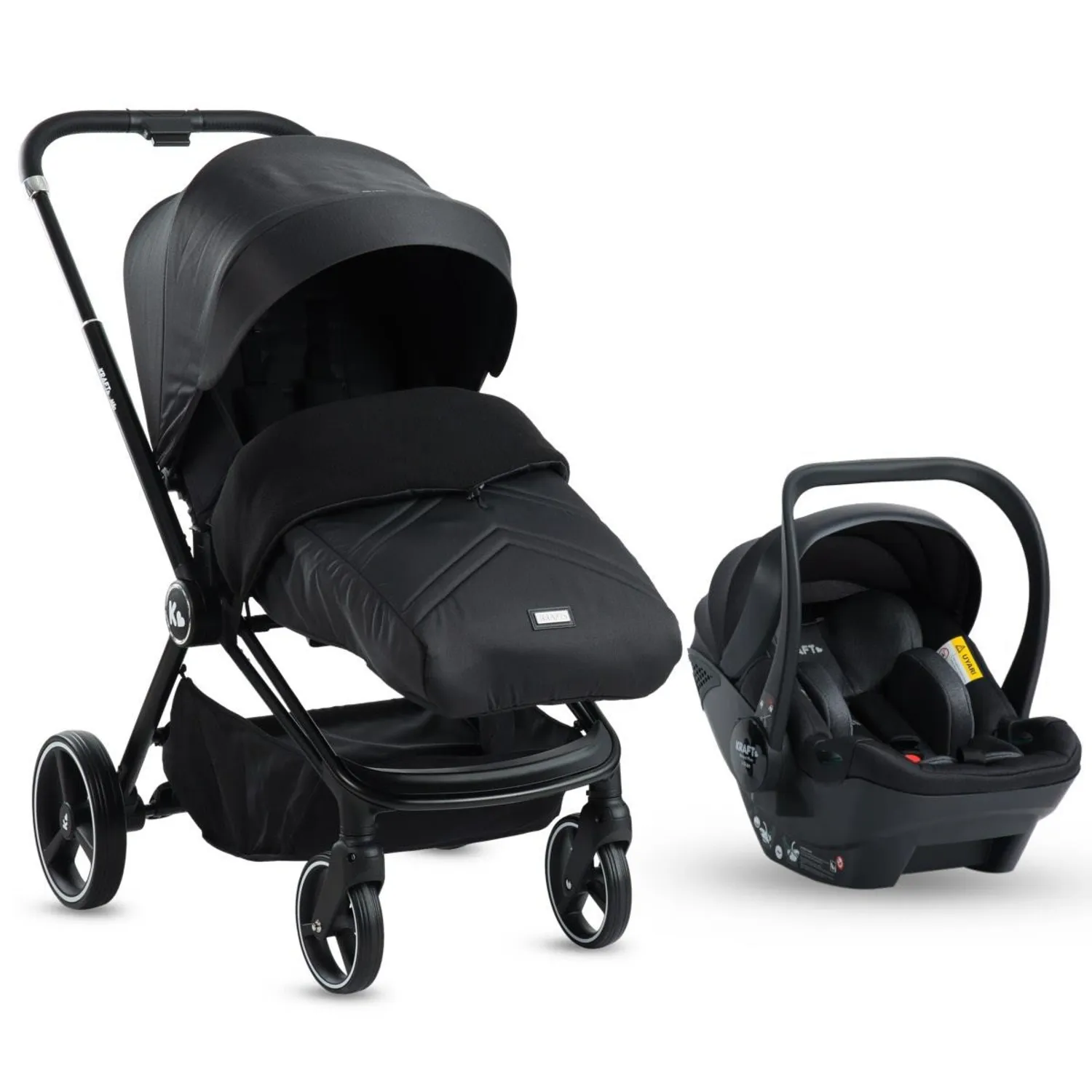 Mila Travel Sistem Bebek Arabası Siyah