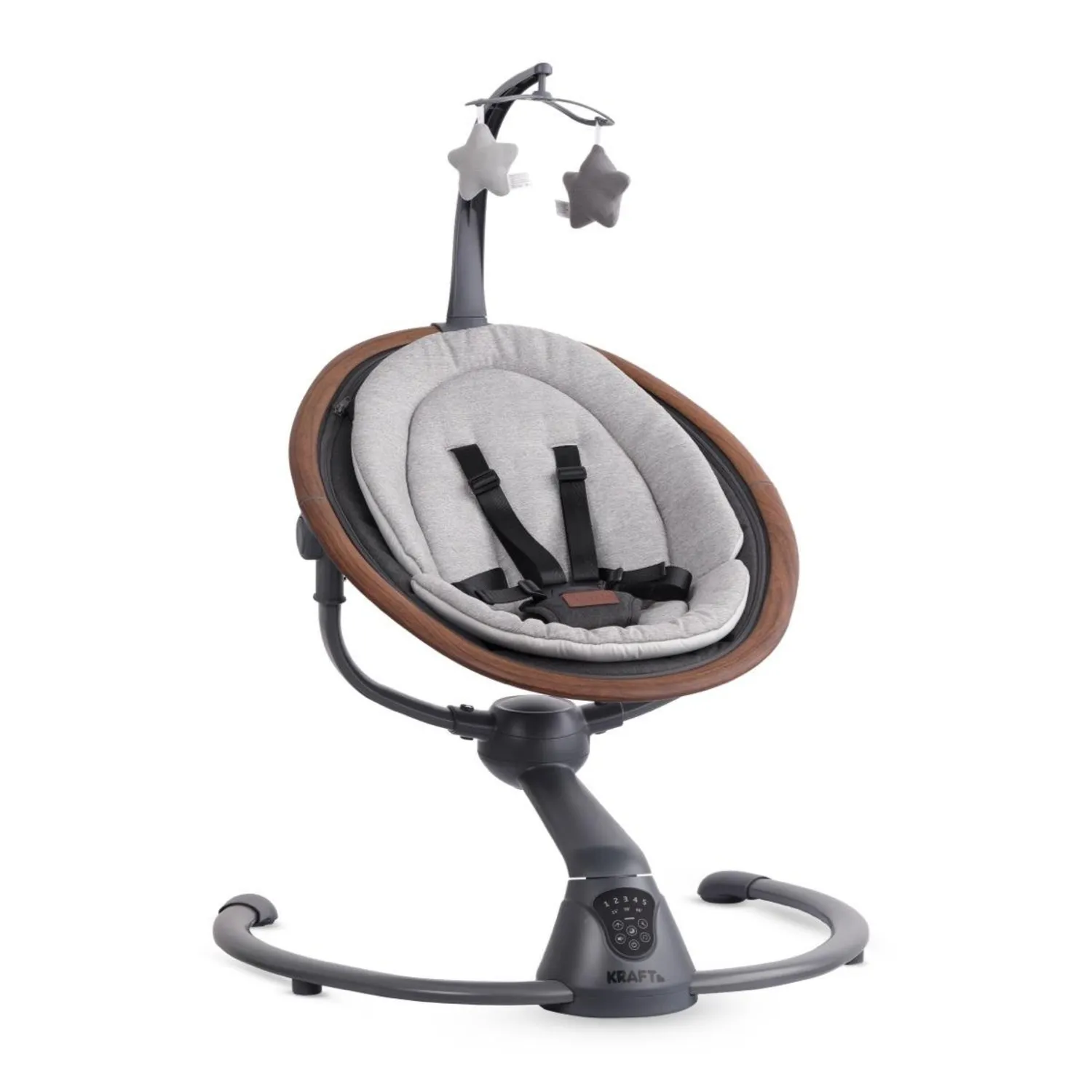 Otto Plus Elektrikli Salıncak Koyu Gri