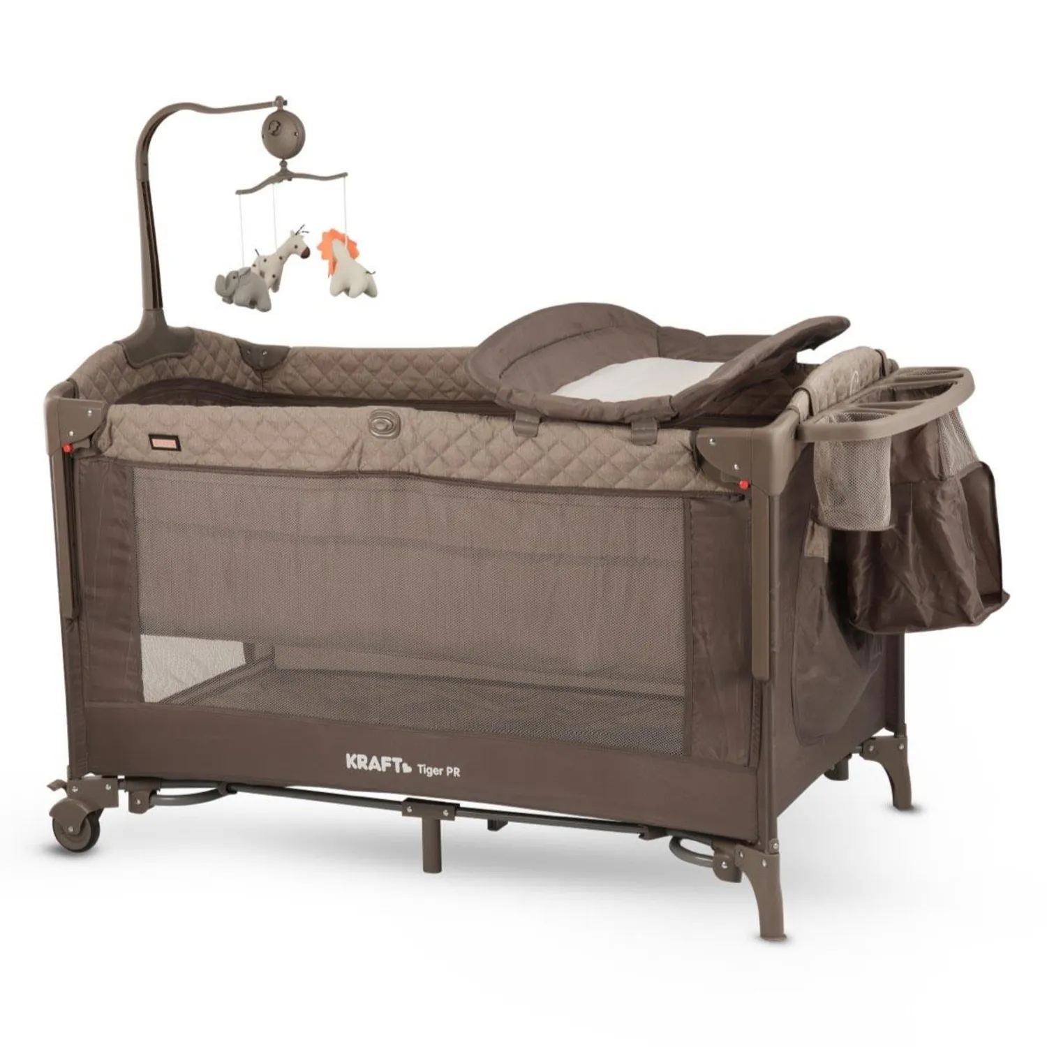 Tiger PR Anne Yanı Oyun Parkı 70x120 cm Bej