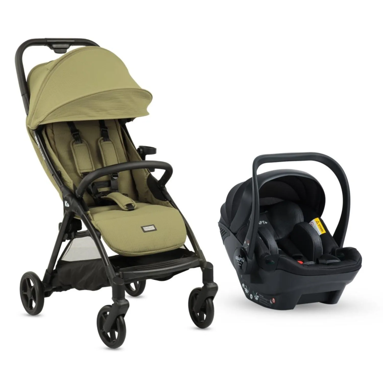 York Plus Travel Sistem Bebek Arabası Yeşil