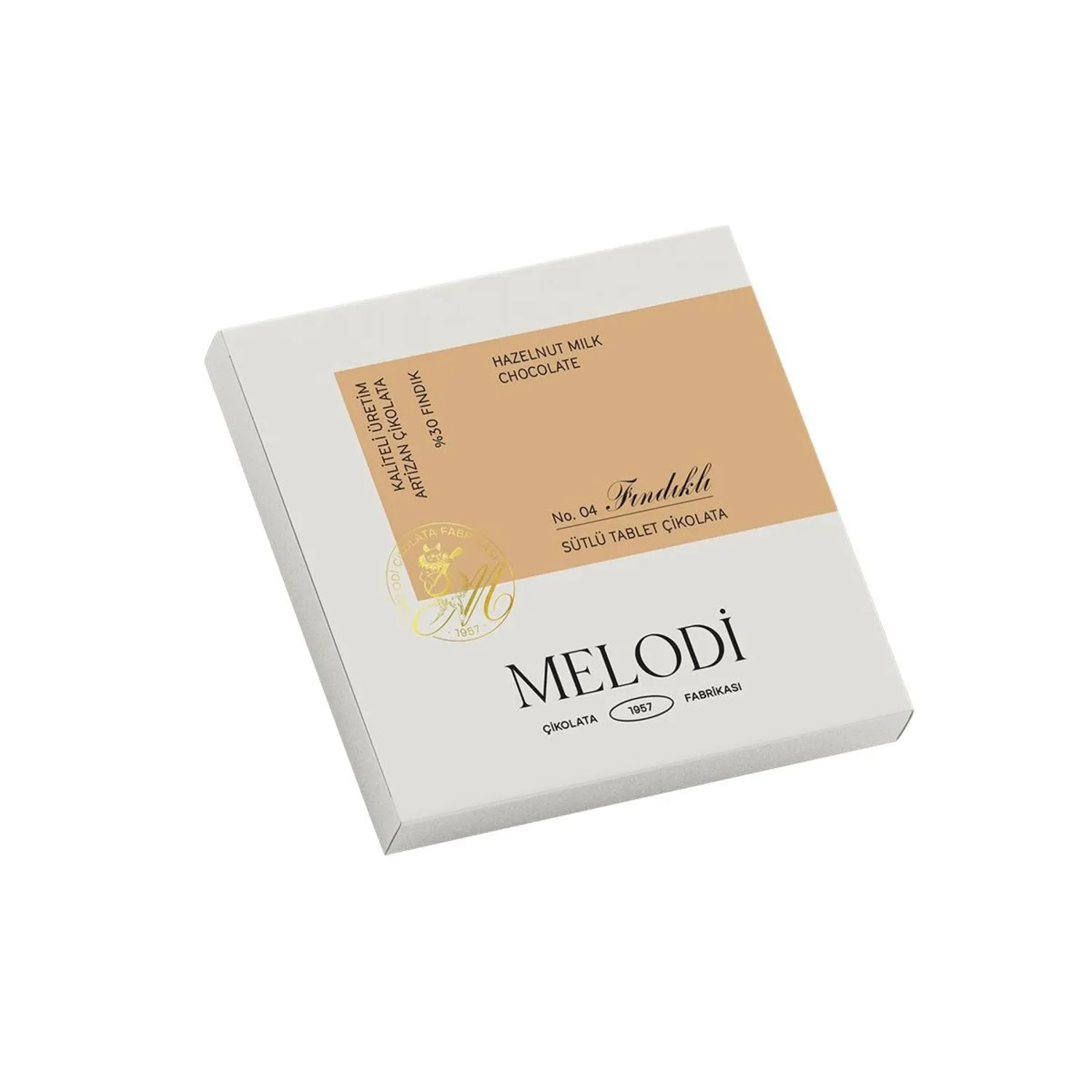 Fındık Parçacıklı Sütlü Çikolata Tablet 60g