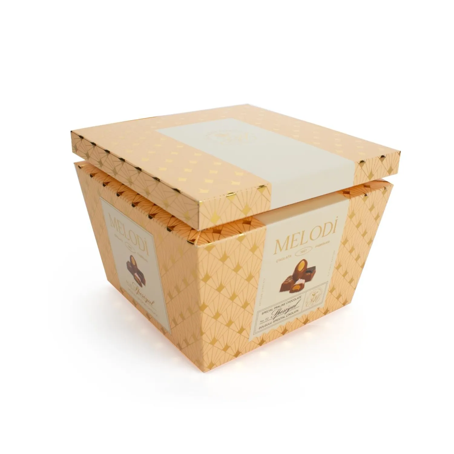 Hedonist Dolgulu Spesiyal Çikolata 400g