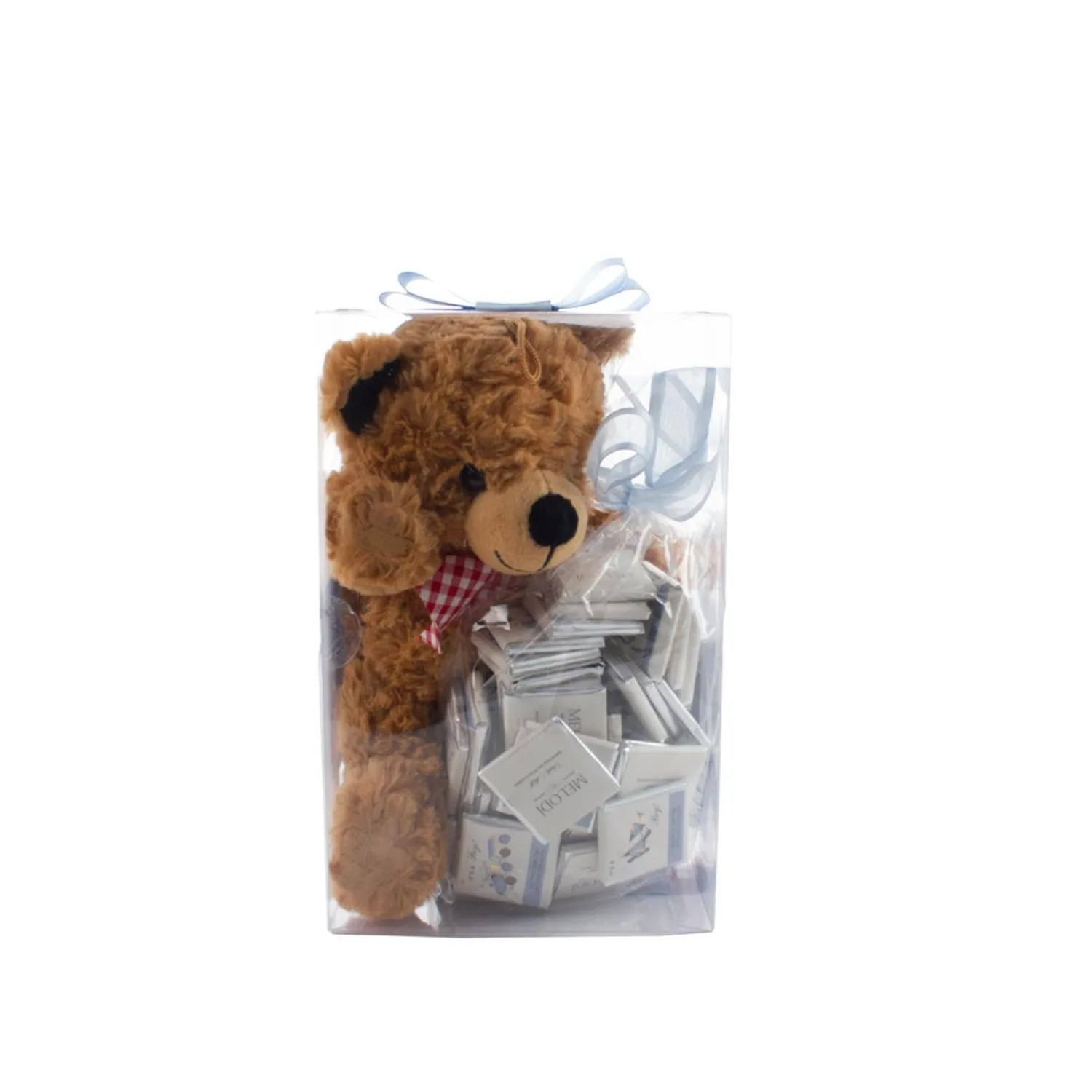 Sevimli Ayıcık Hoşgeldin Erkek Bebek Çikolatası 500g