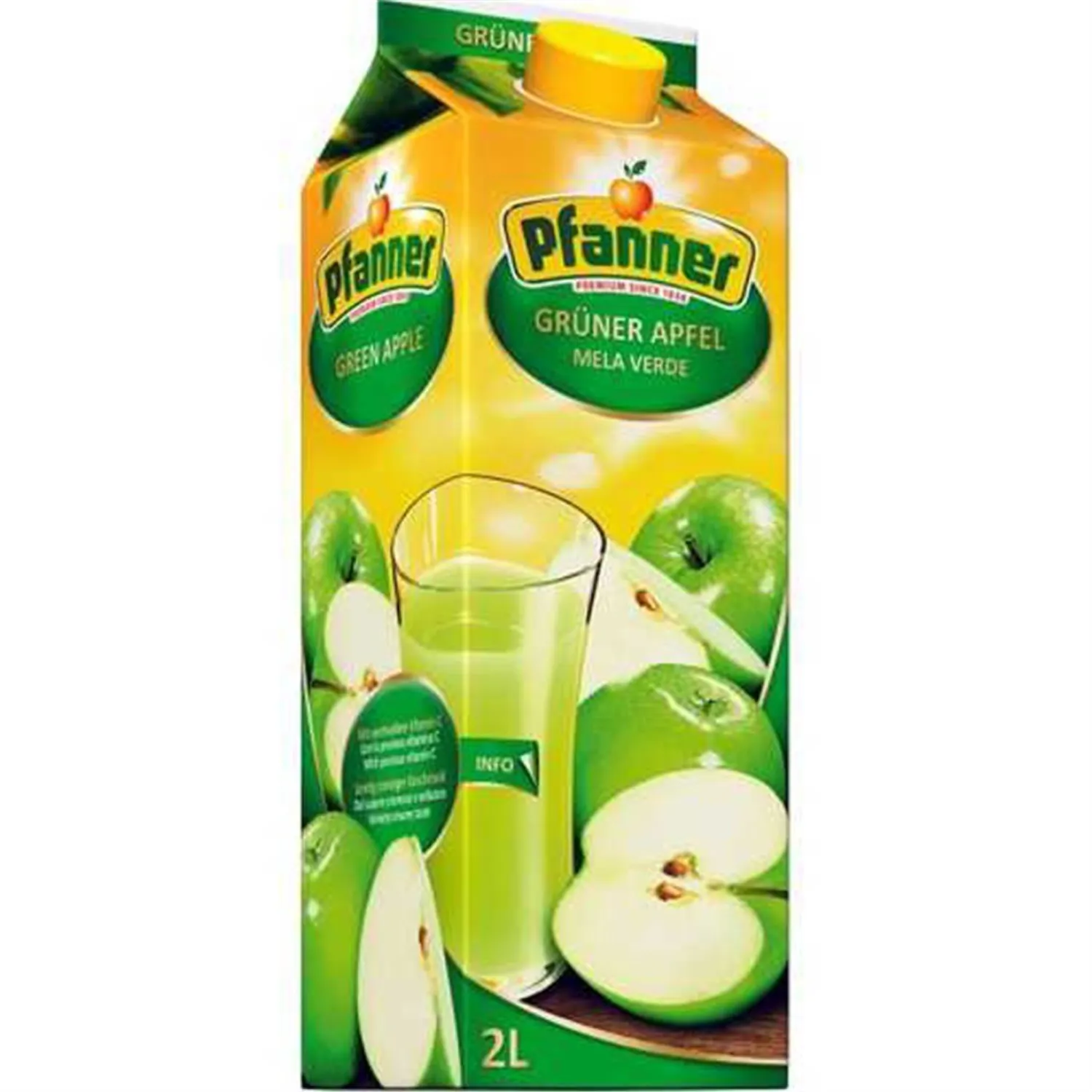 Pfanner Yeşil Elma Meyve Suyu 2Lt