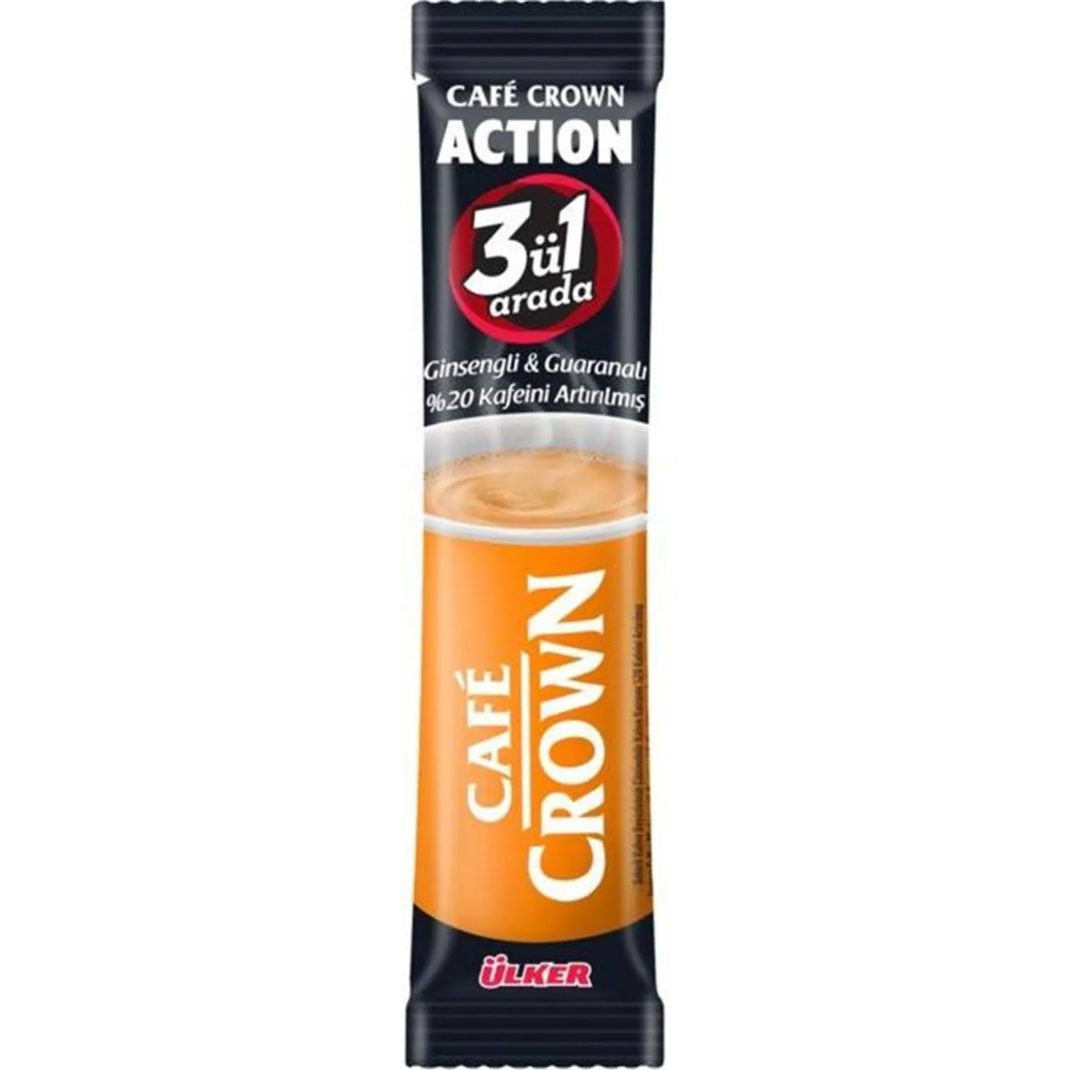 Cafe Crown 3'ü 1 Arada Action Kahve 18 gr