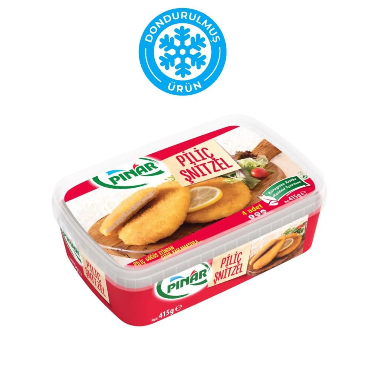 Pınar Piliç Schnitzel (Şinitzel) Dondurulmuş 415 gr