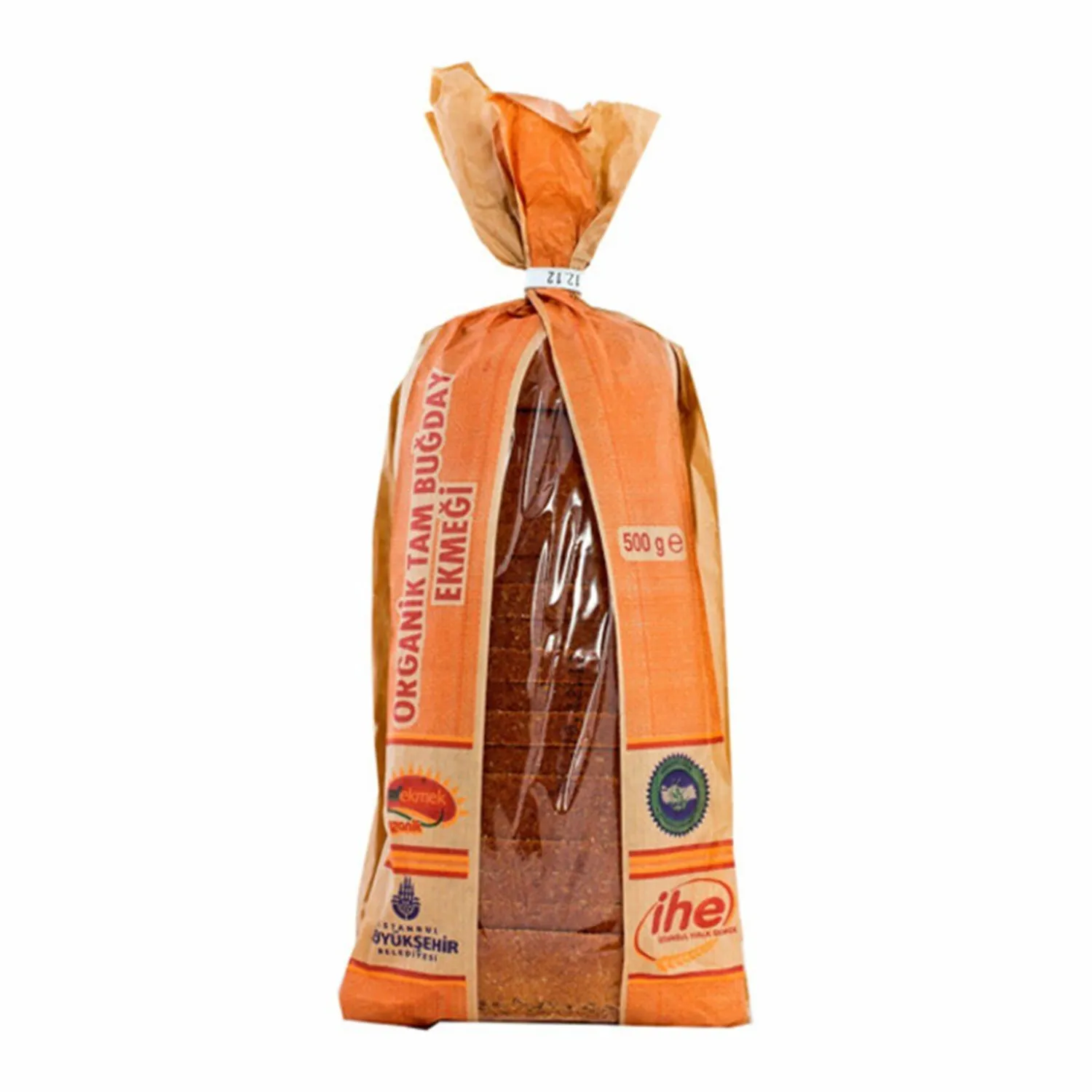 IHE Organik Tam Buğday Ekmeği 500 gr