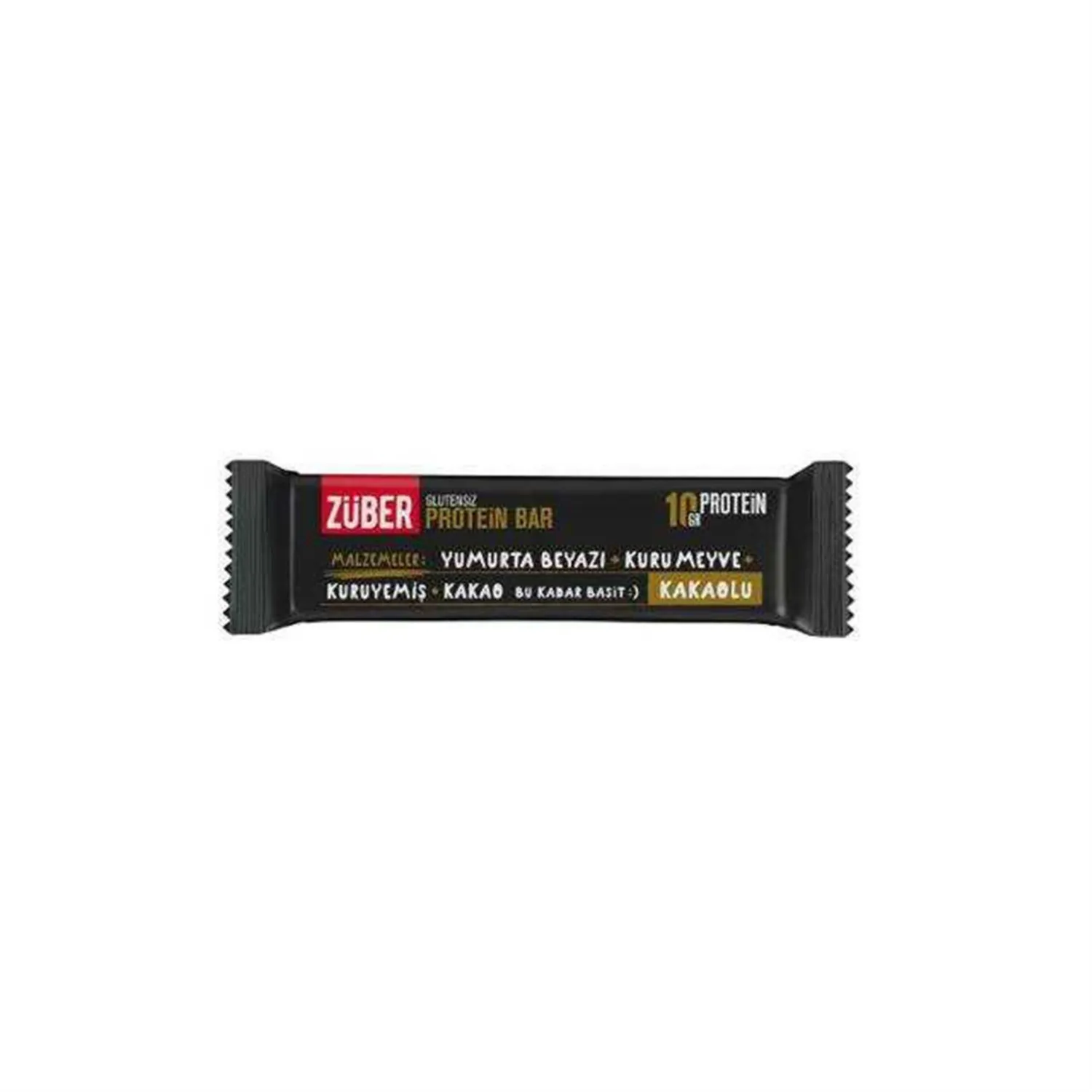 Züber Glutensiz Protein Bar Kakaolu 40 gr
