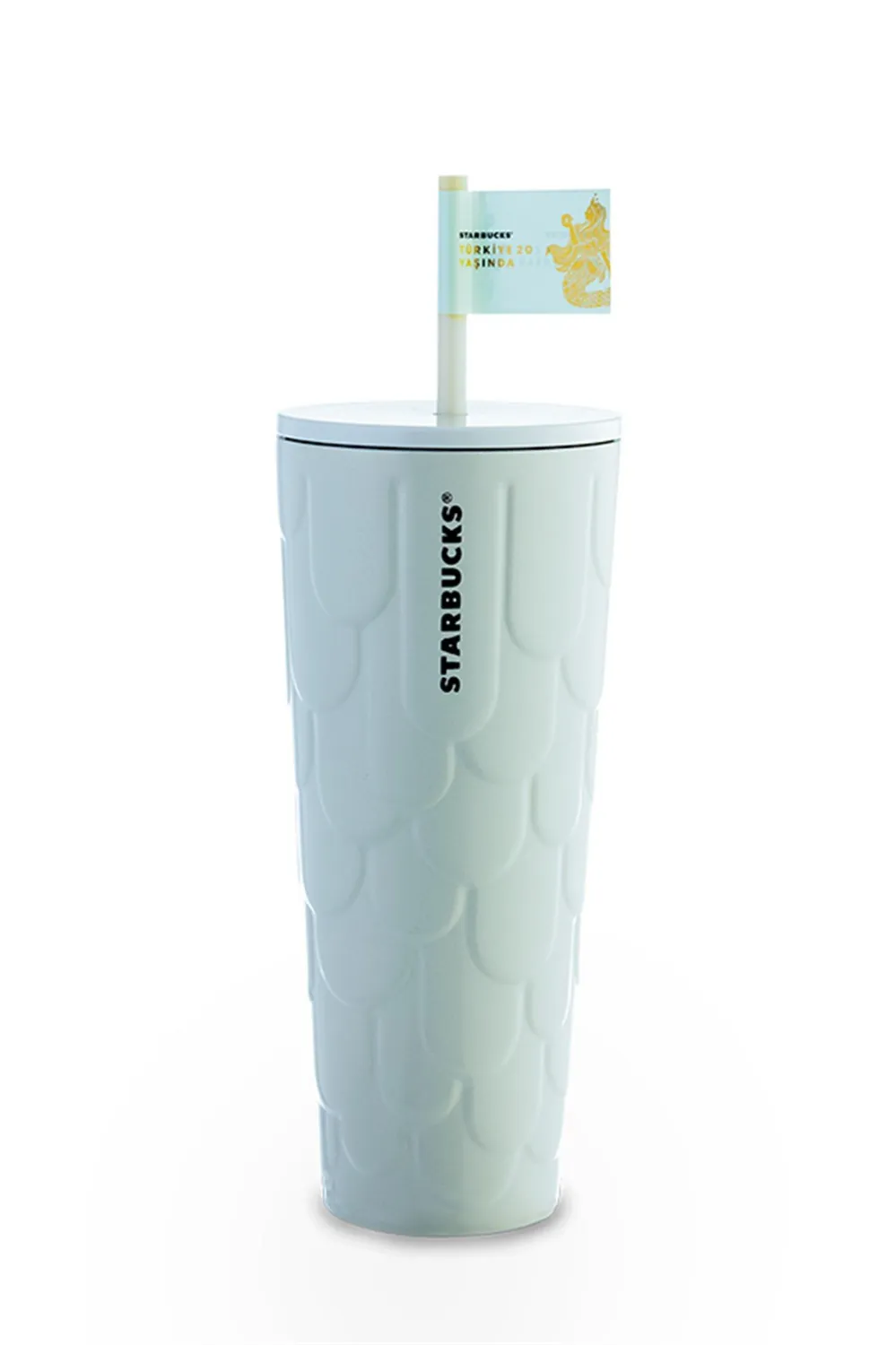 Starbucks® 20. Yıl Paslanmaz Çelik Soğuk Içecek Bardağı - Beyaz - 710 ml - 11148302