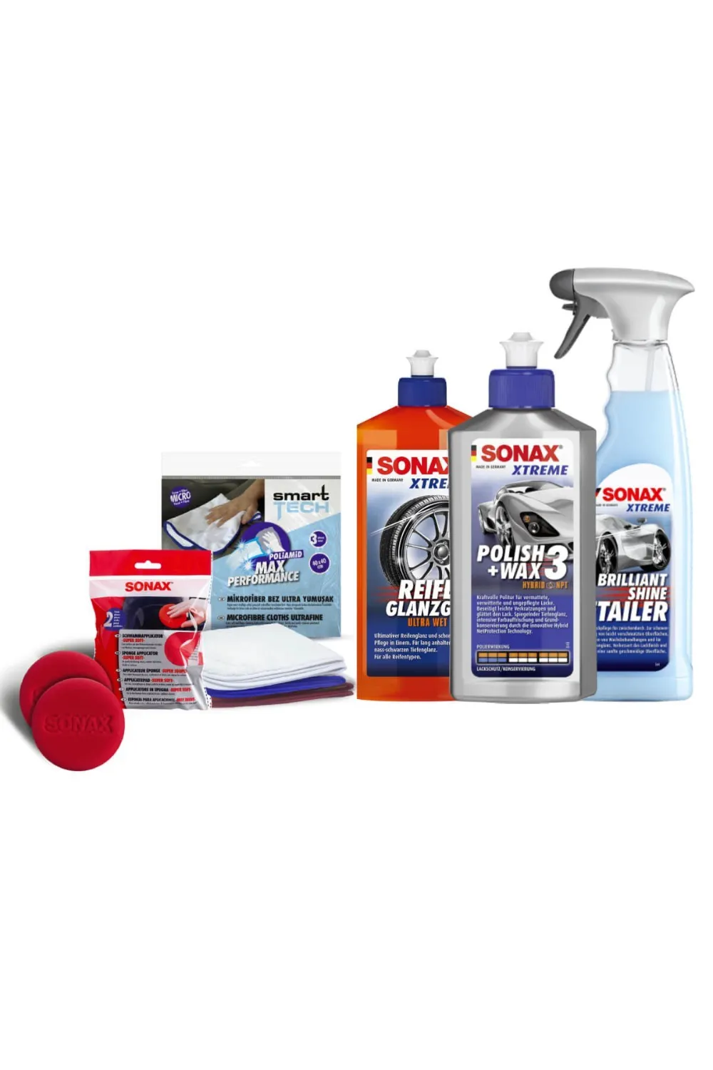 Sonax Hızlı Parlatma Seti