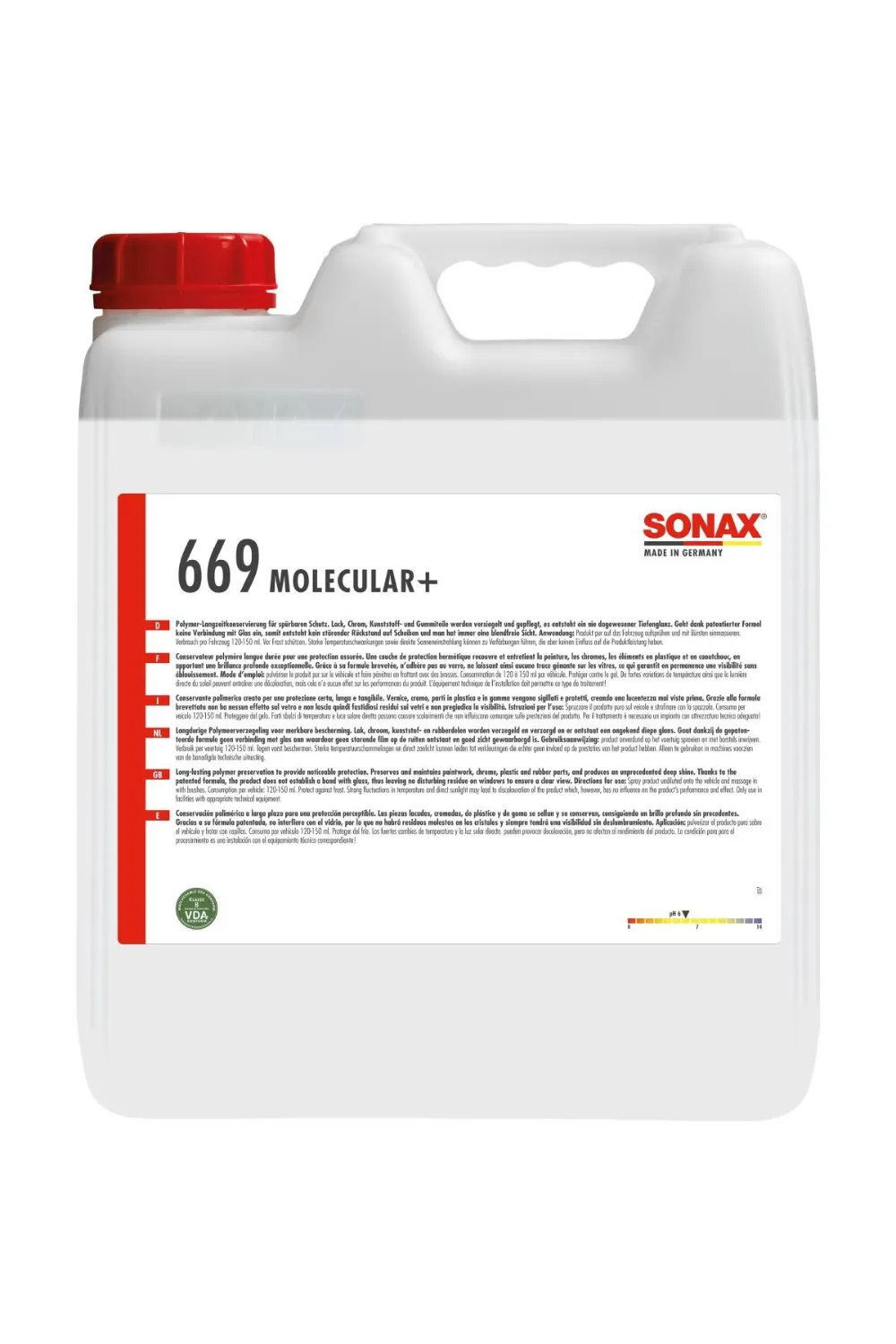 Sonax Molecular With Intelli Wash 10 L