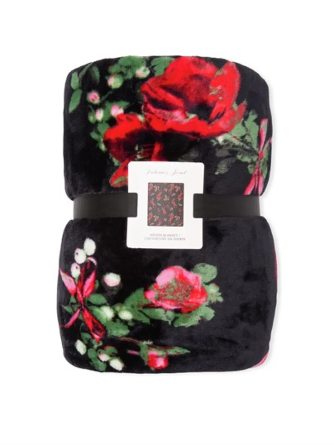 Black Rose & Mistletoe Tatil Battaniyesi