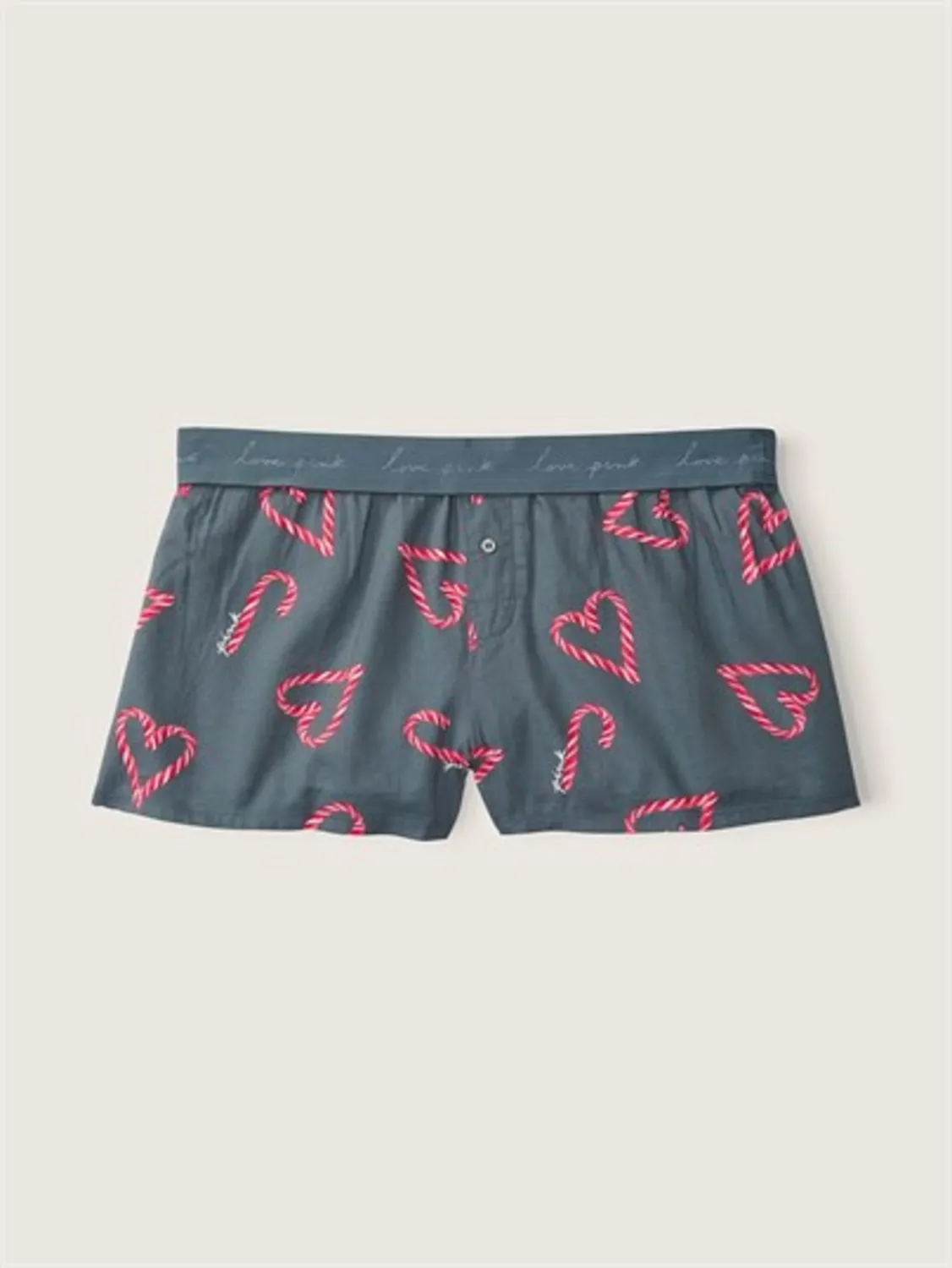 Flanel Boxer Şort Pijama