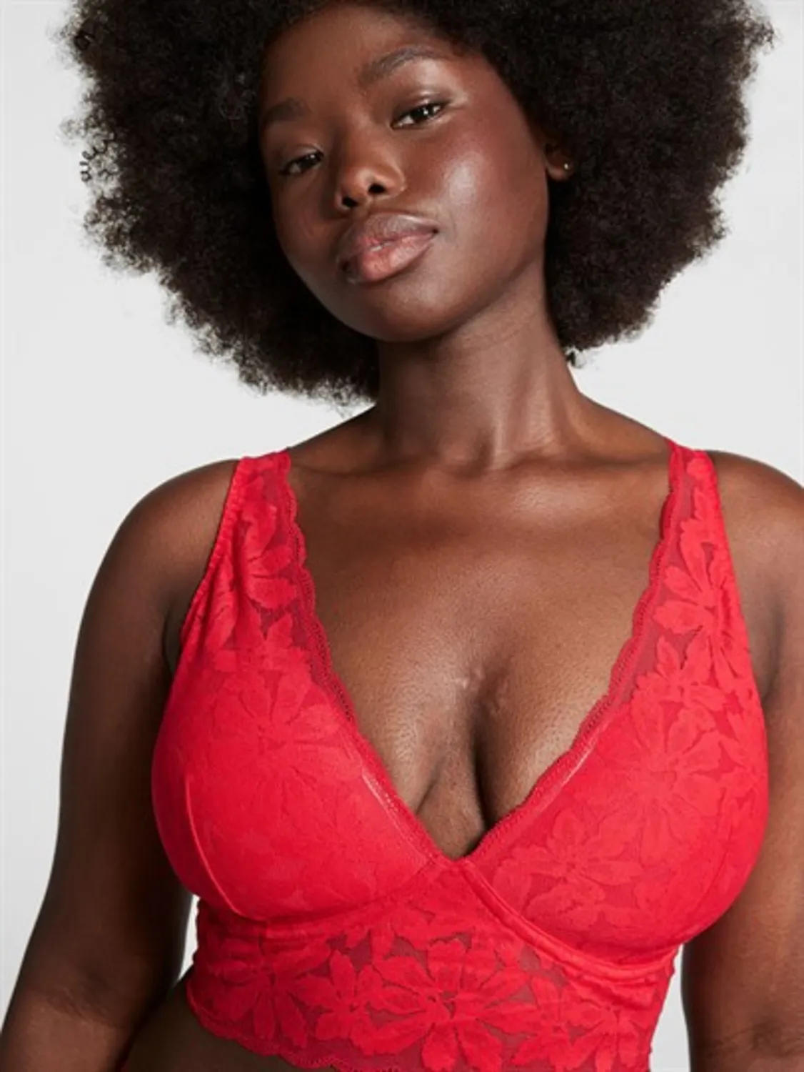 Hafif Destekli Dantelli Bralet