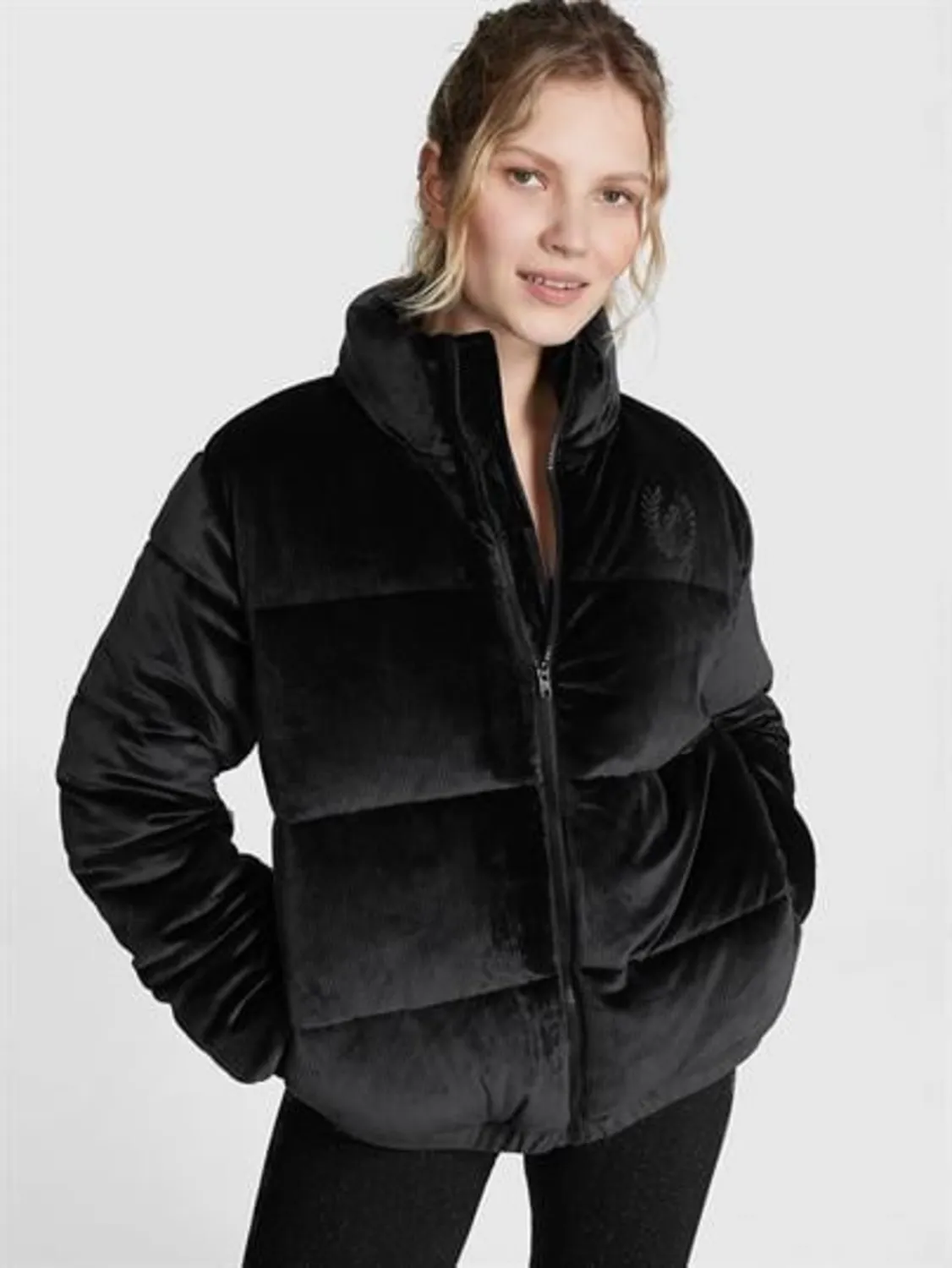 Ribana Kadife Şişme Mont