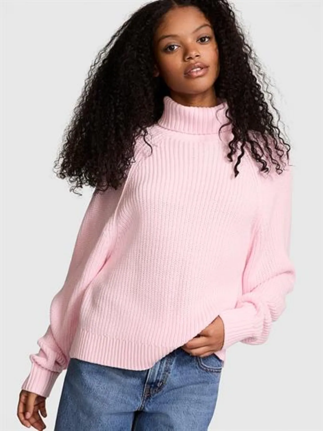 Varsity Örgü Kalın Balıkçı Yaka Kazak