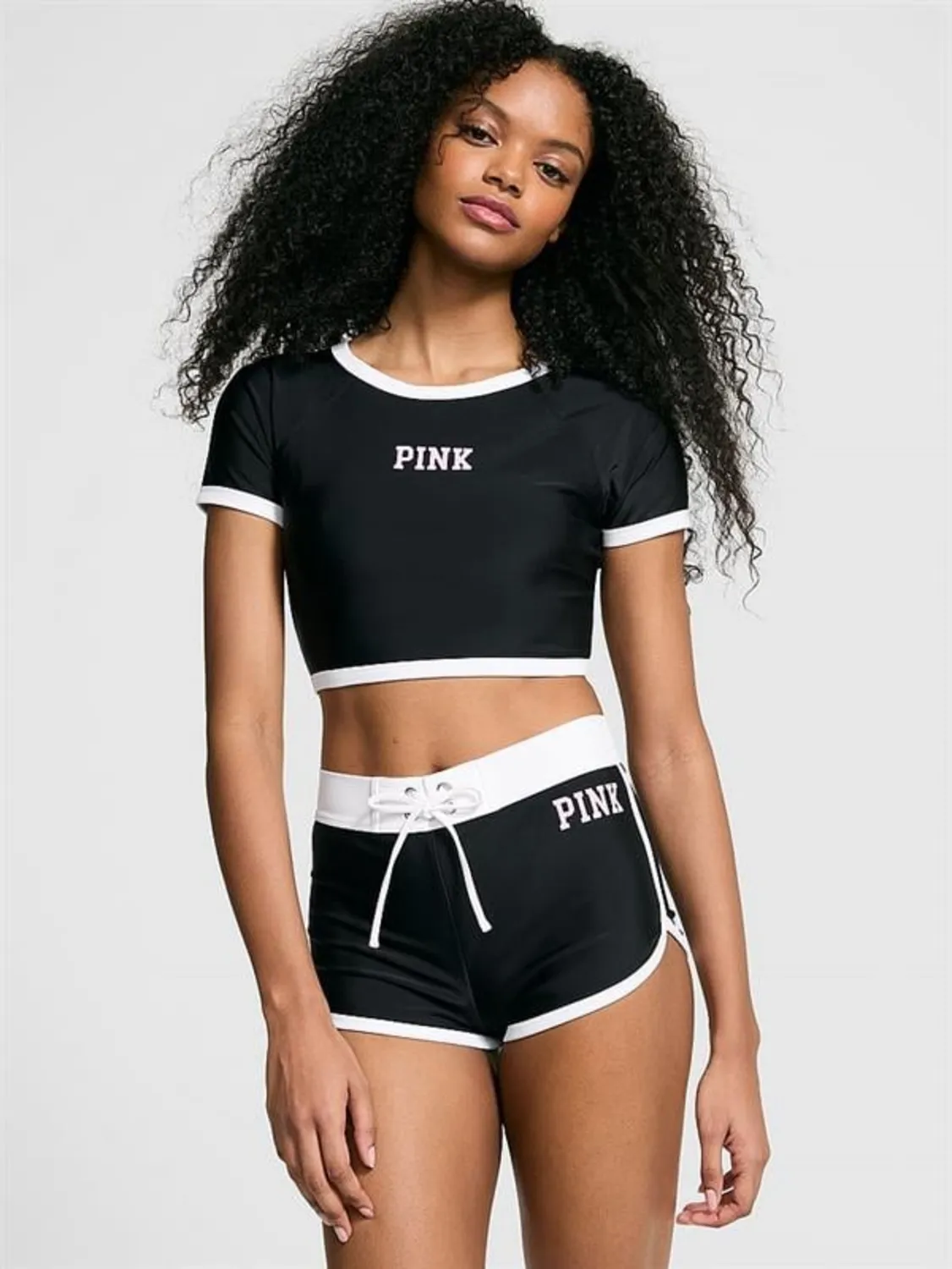 Yüksek Belli Bikini Şort