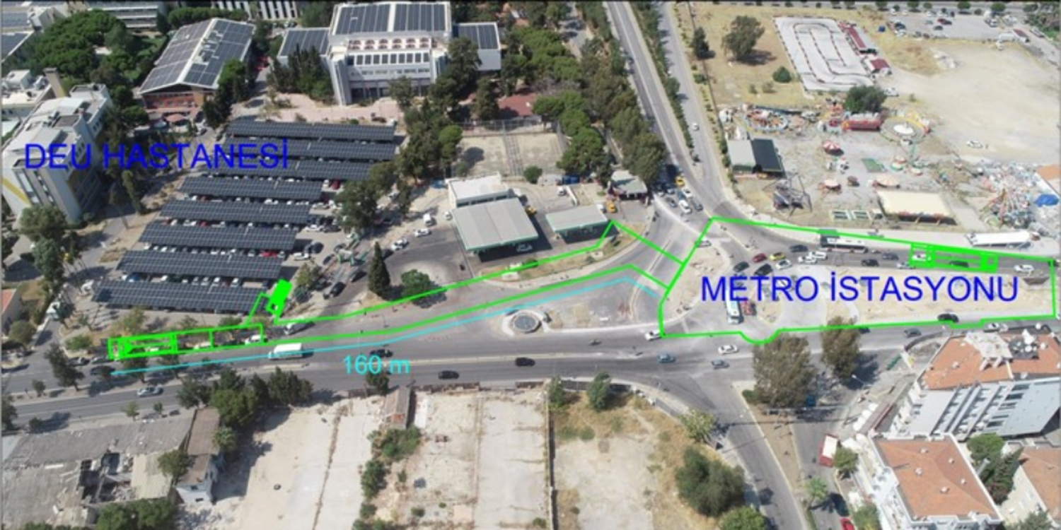 Metro'dan hastaneye ulaşım kolaylaşacak