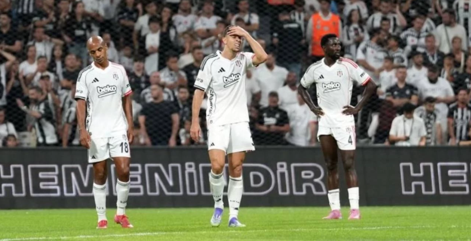 Beşiktaş, Avrupa kupalarına veda etti