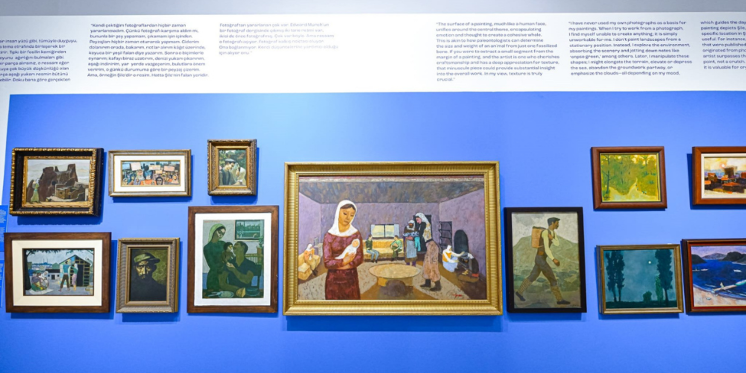 Ressam Nuri İyem’in muhteşem eserleri İEF’te