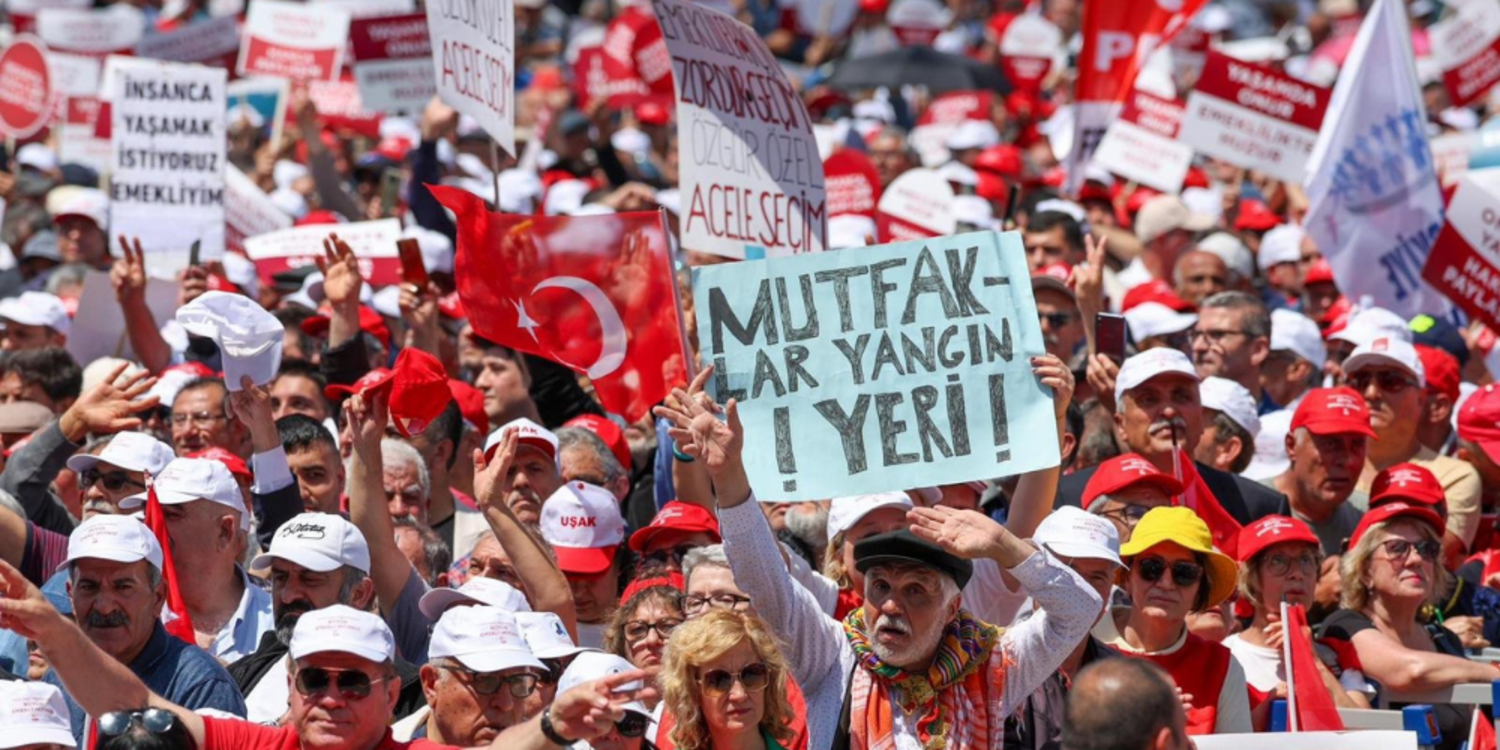 CHP, Ankara’da ‘Büyük Emekli Mitingi’ düzenledi