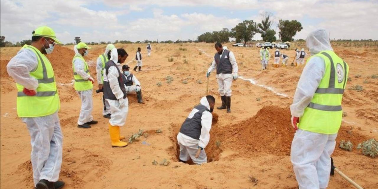 Libya'da toplu mezardan çıkarılan ceset sayısı 73'e yükseldi