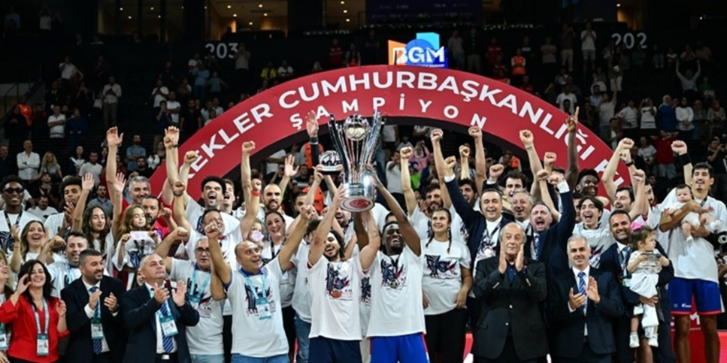 Cumhurbaşkanlığı Kupası'nda şampiyon Anadolu Efes