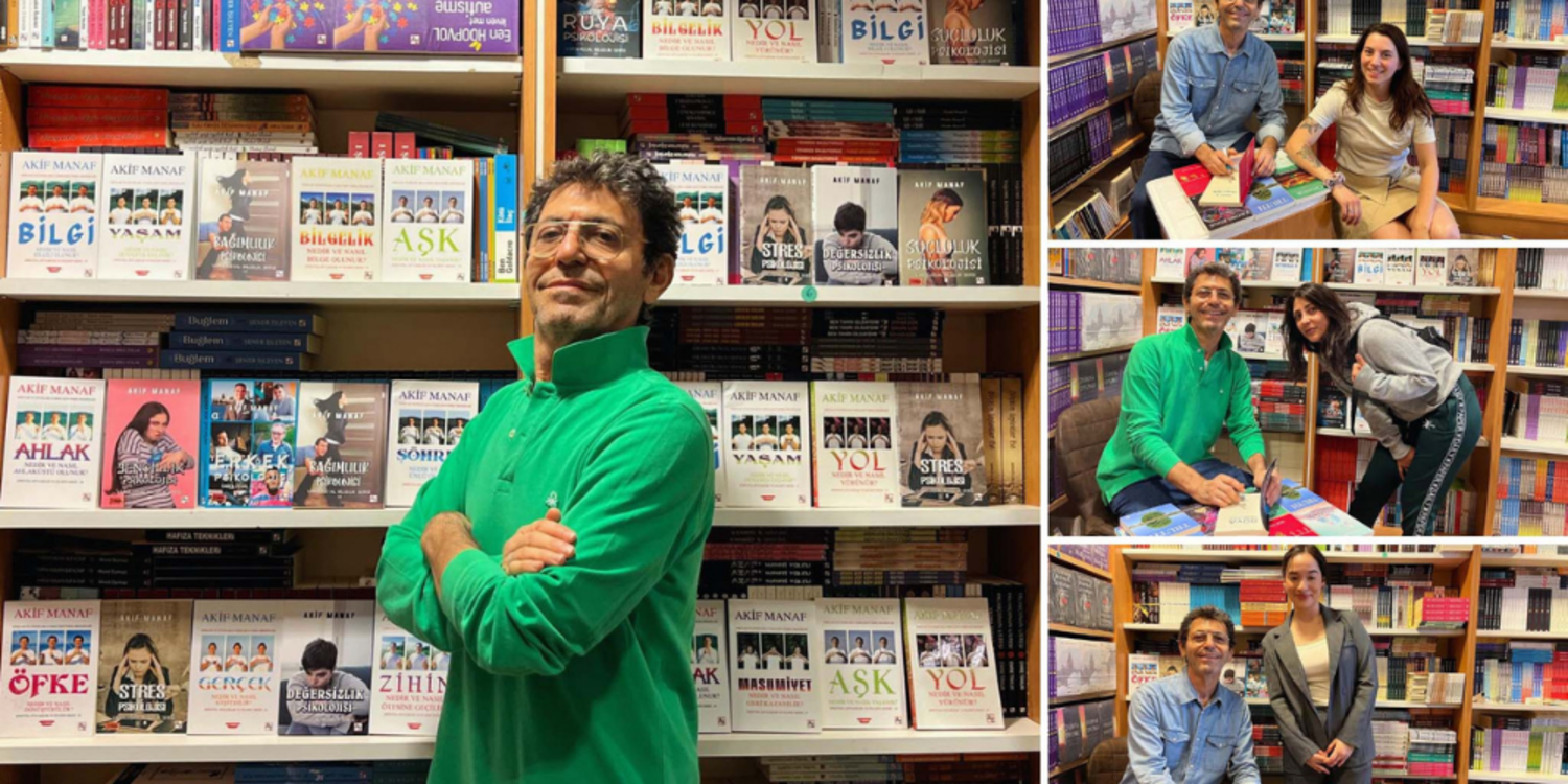 Dünyaca ünlü yazar Hollanda’daki imza gününde okurlarıyla buluştu