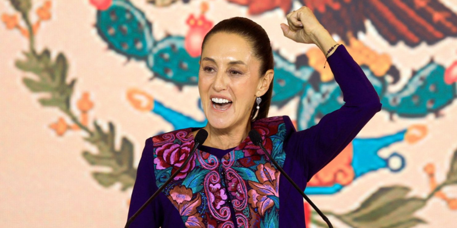 Sheinbaum, Meksika'nın ilk kadın devlet başkanı oldu