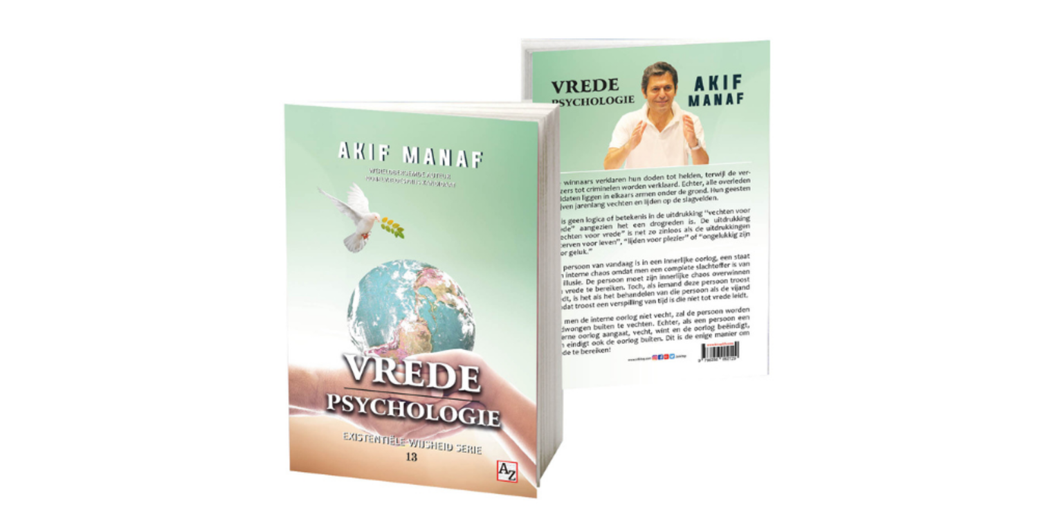 Dünyaca ünlü yazardan Hollandaca Barış Psikolojisi