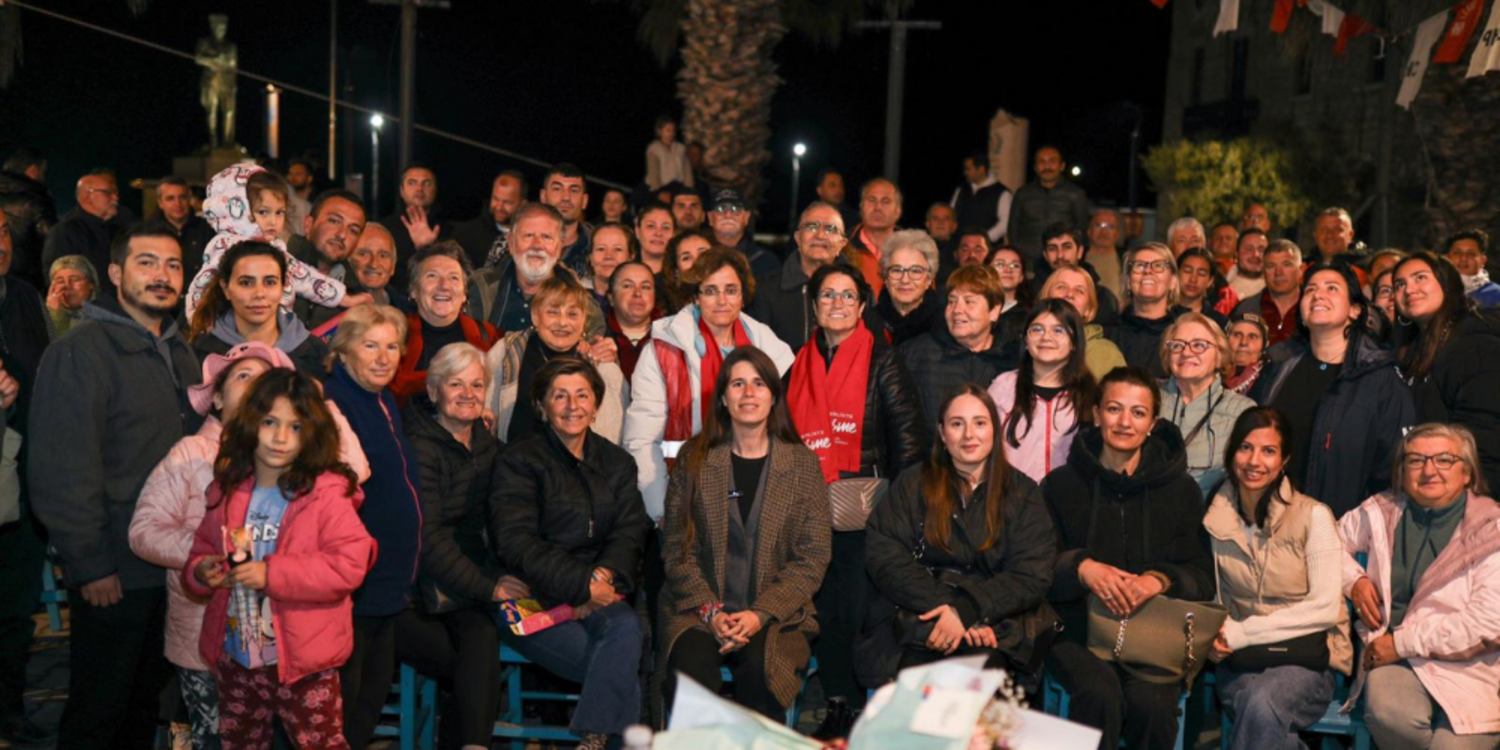 Lal Denizli Halk Buluşmasında Çeşmelilerle bir araya geldi