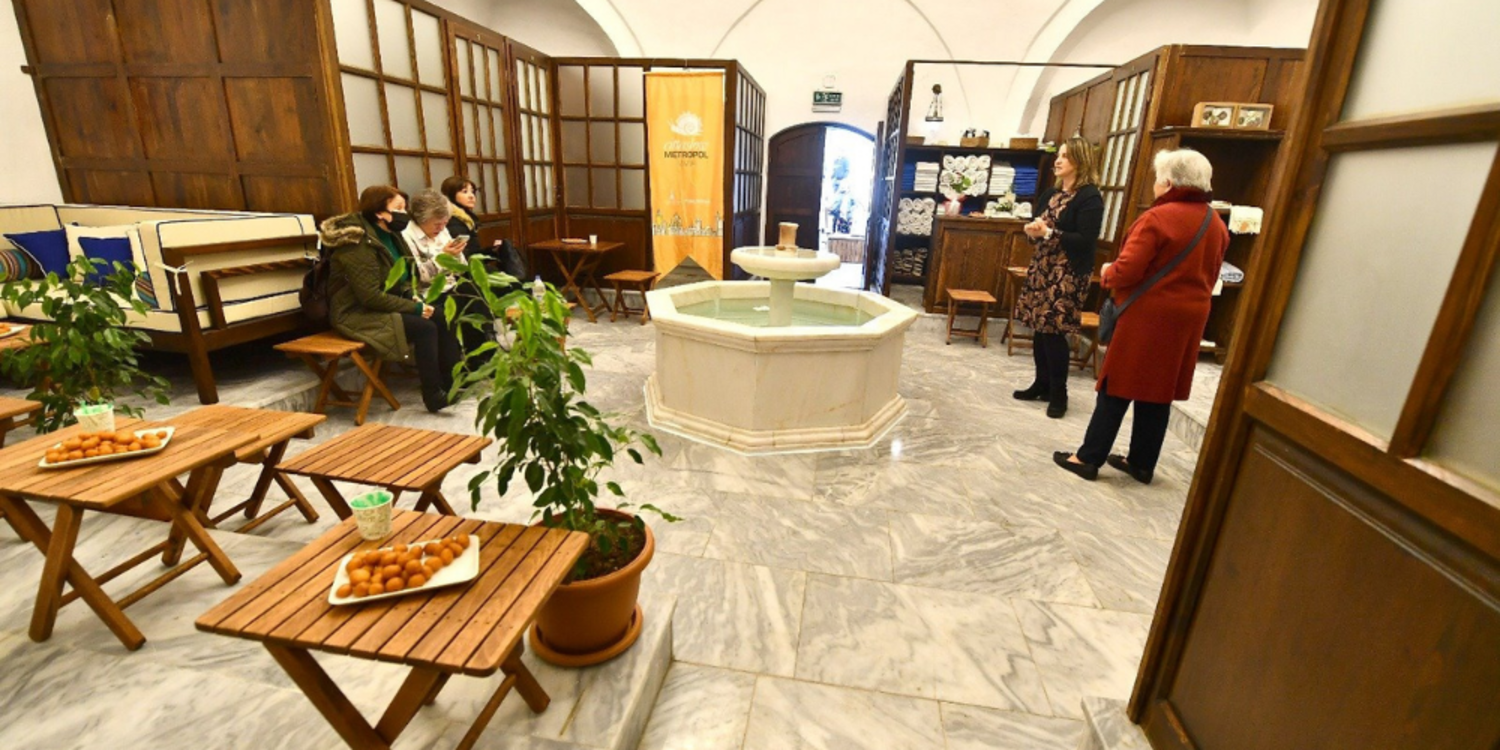 Namazgâh Hamamı hizmete açıldı