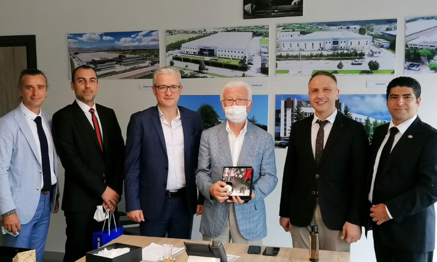 Duayen otomotivci Mehmet Tiryaki EGOD’u ağırladı